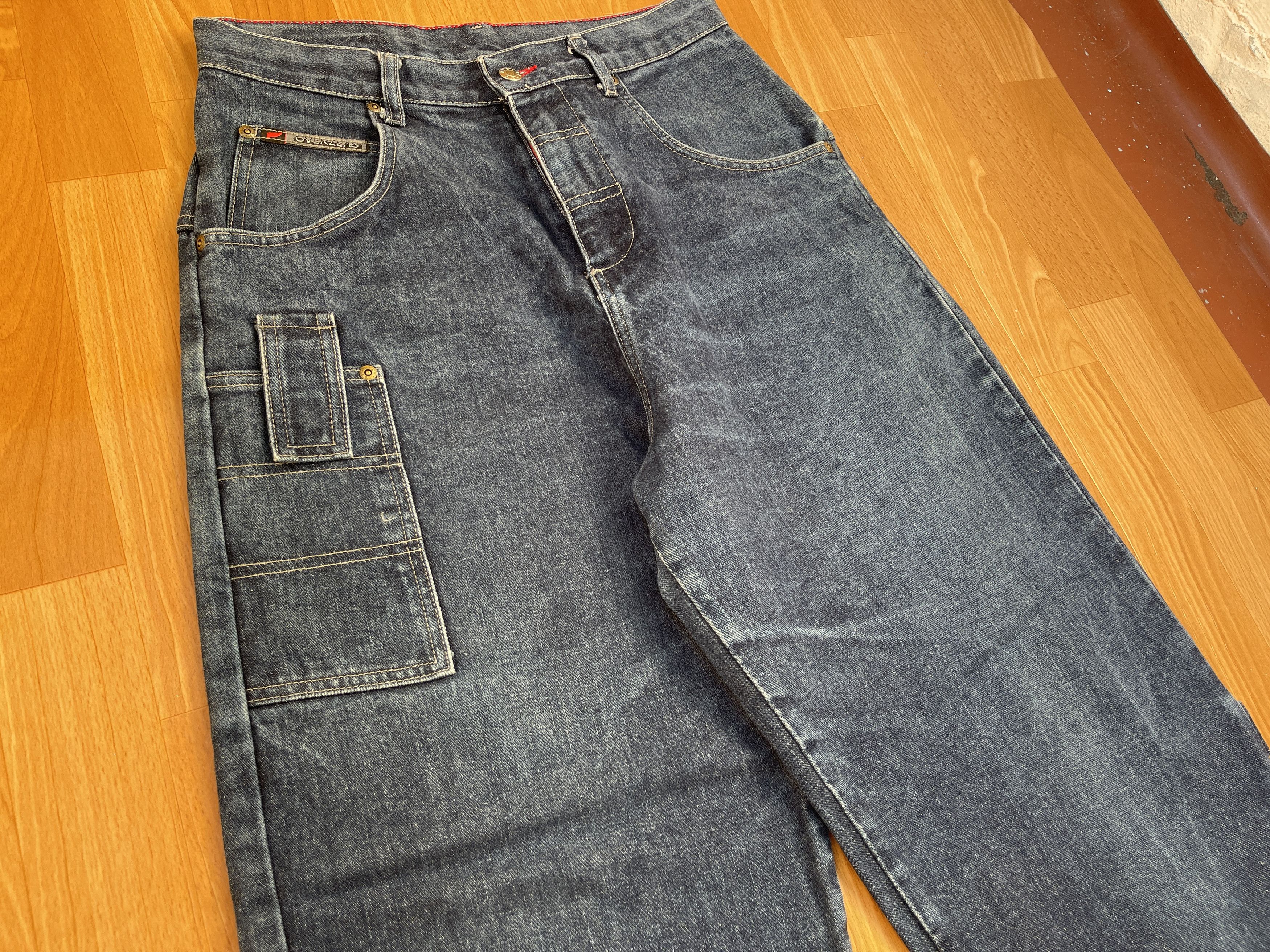 Other Overzeas jeans, vintage baggy, 90s hip hop, 1990s, skater 30 Size US 30 / EU 46 - 8 Thumbnail
