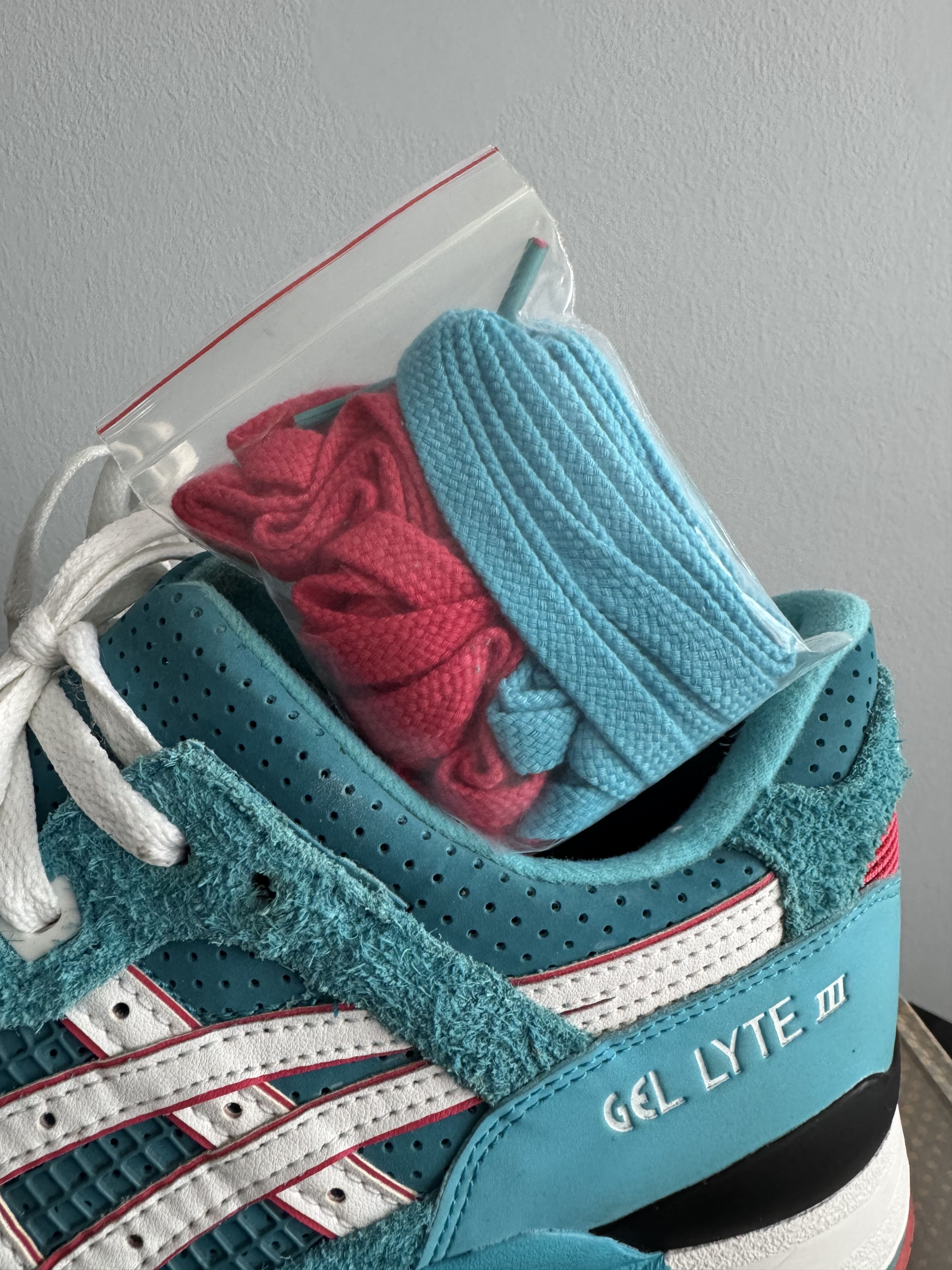 Asics BAIT x Asics Gel Lyte III Teal Dragon PYS kith ronnie fieg Size US 9 / EU 42 - 7 Thumbnail