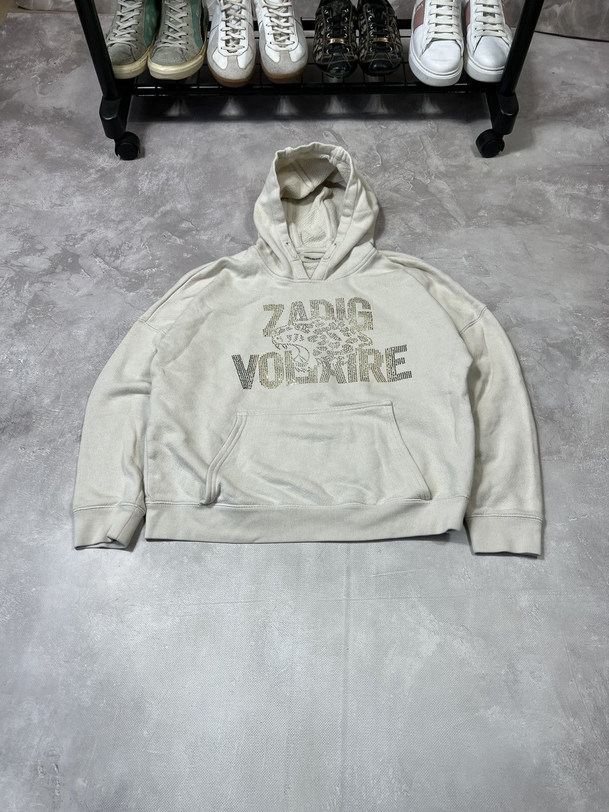 Vintage × Zadig & Voltaire Vintage Zadig Voltaire Luxury Y2k Hoodie Size M / US 6-8 / IT 42-44 - 2 Thumbnail