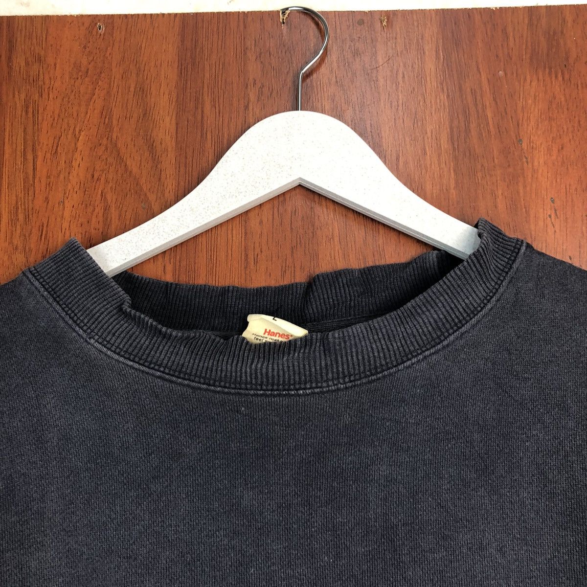 Hanes × Vintage Hanes Dark Blue Sweatshirt #7548 Size US XL / EU 56 / 4 - 6 Thumbnail