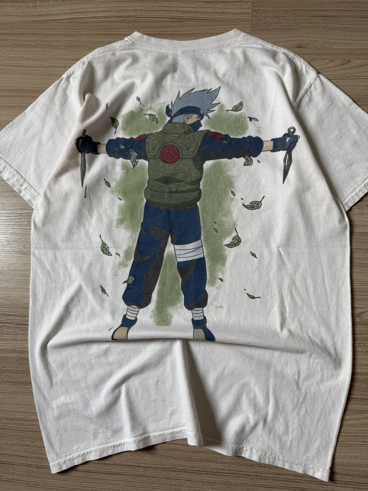 Cartoon Network × Vintage Naruto x Goat Crew - Kakashi Sensei T Shirt Size US L / EU 52-54 / 3 - 6 Thumbnail