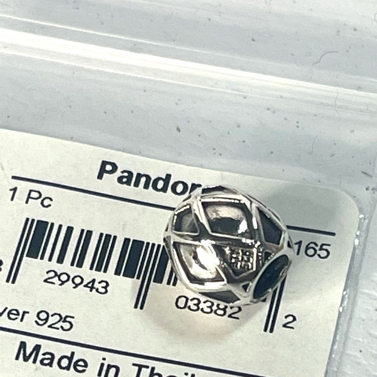 pandora PANDORA Criss Cross Charm Sterling Silver - 790165 Size ONE SIZE - 5 Thumbnail