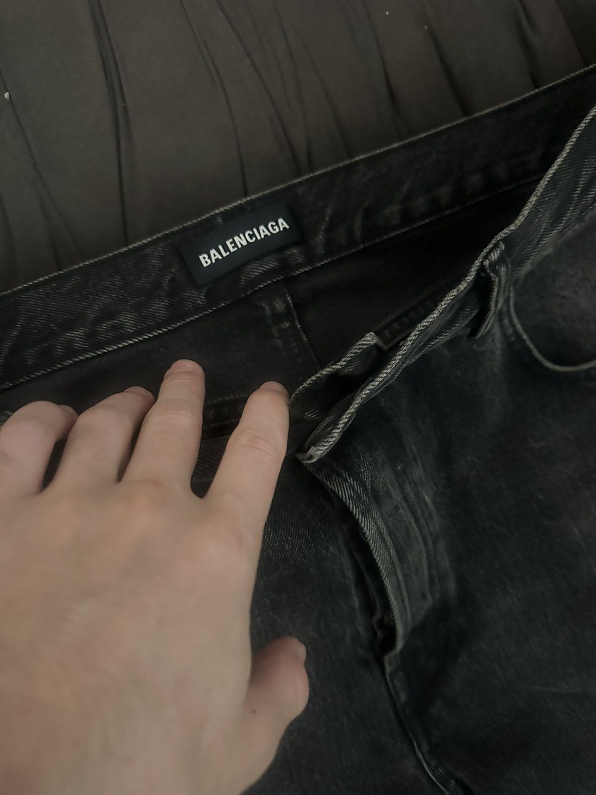 Balenciaga Balenciaga 2019 Flared Runway Denim Size US 34 / EU 50 - 5 Thumbnail
