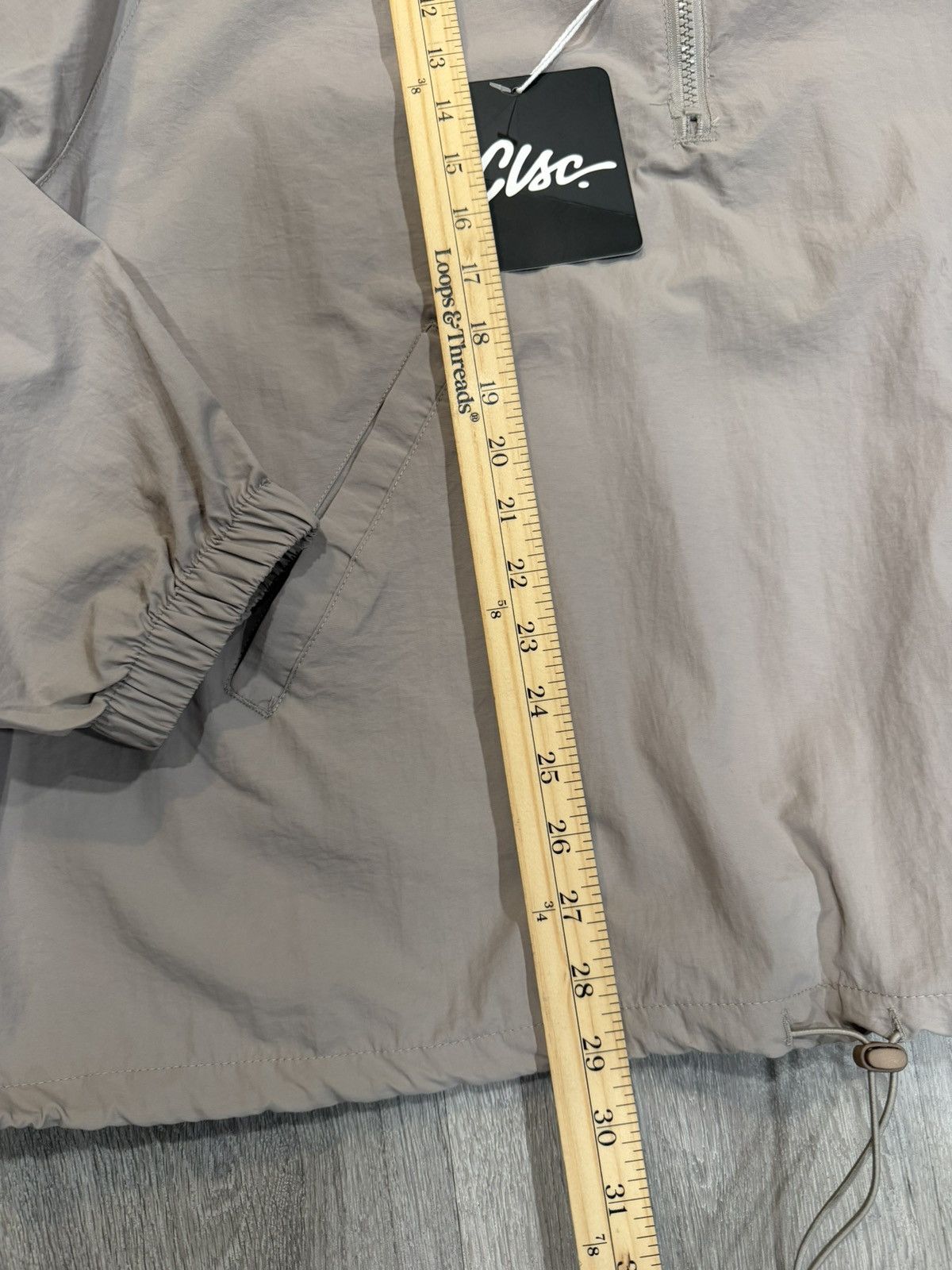 CLSC CLSC Beige Half Zip Jacket XL Minimal Streetwear Techwear Size US XL / EU 56 / 4 - 6 Thumbnail