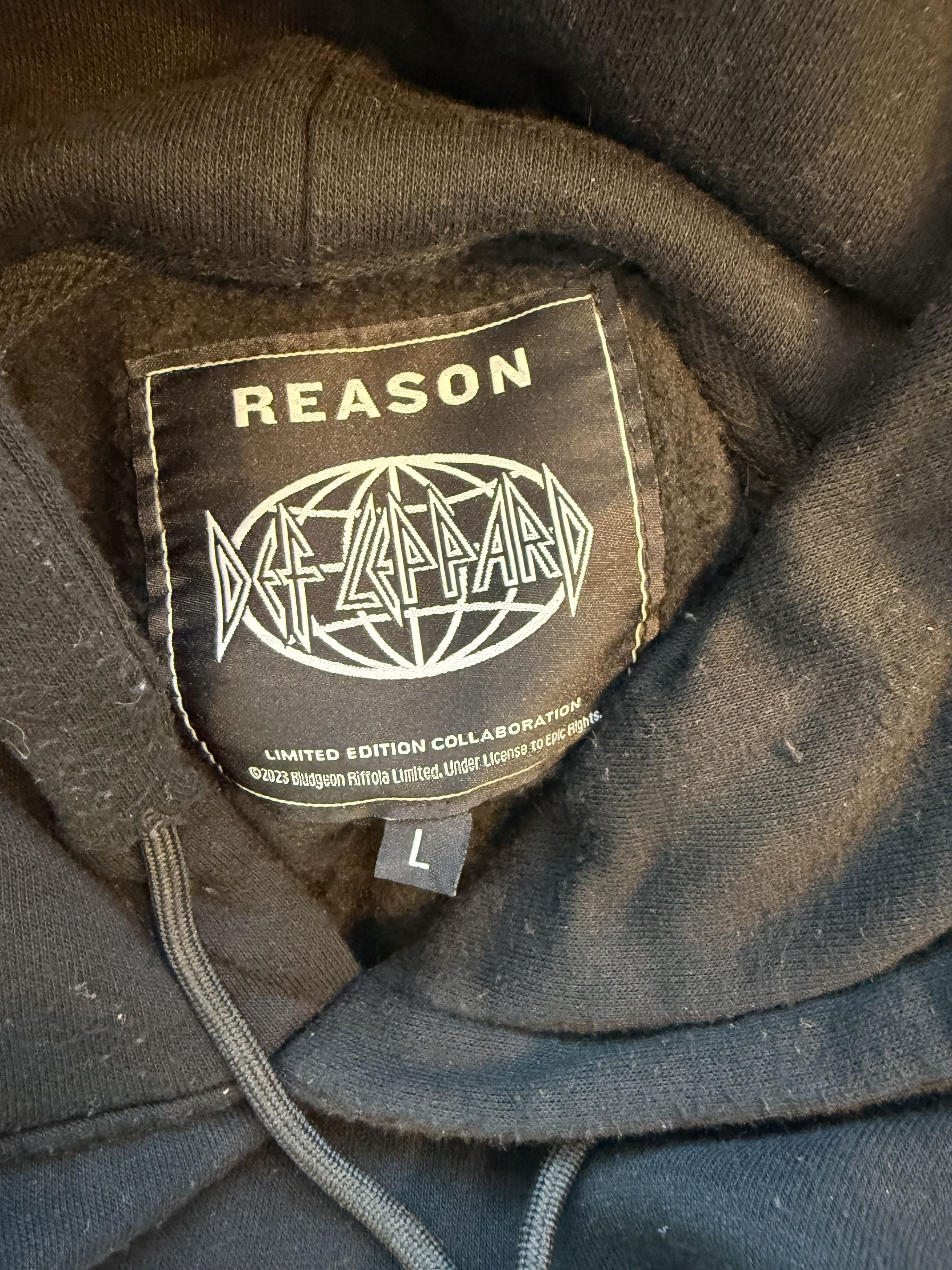 Reason REASON x DEF LEPPARD Limited Edition Hoodie Metal Size L Size US L / EU 52-54 / 3 - 3 Thumbnail