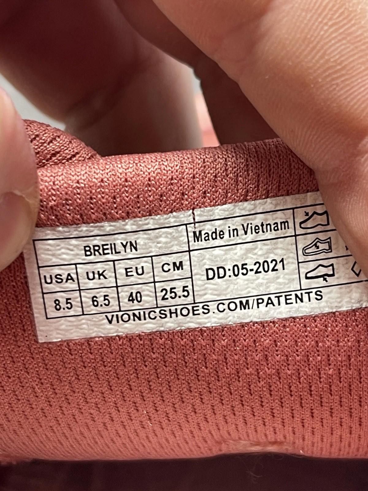 Vionic Vionic Breilyn Shoes Womens Size 8.5 Pink White Sneakers Size US 8.5 / IT 38.5 - 10 Thumbnail