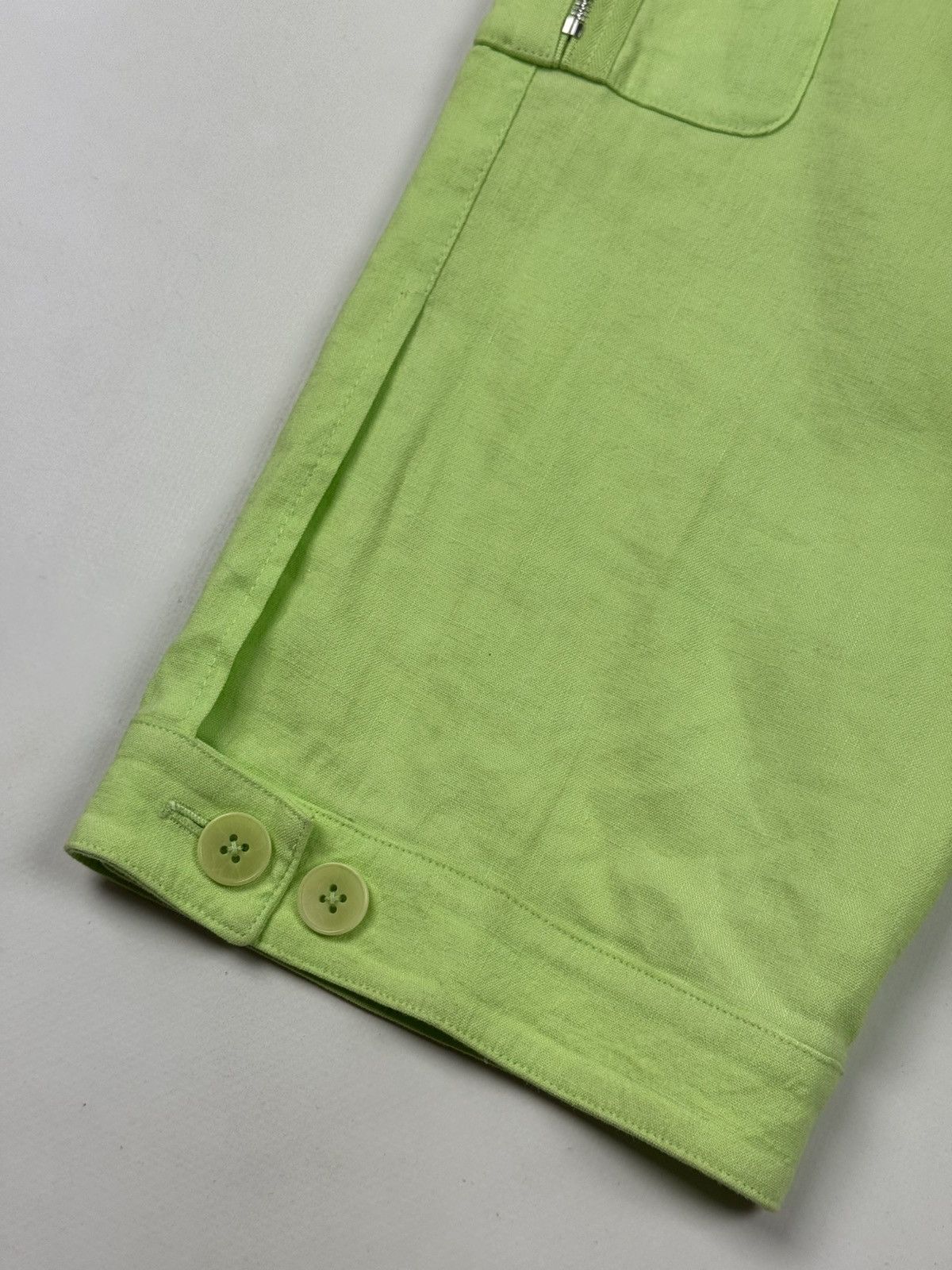 Ralph Lauren Black Label Ralph Lauren Black Label Linen Blend Capri Cargo Pants Size 27" / US 4 / IT 40 - 14 Thumbnail