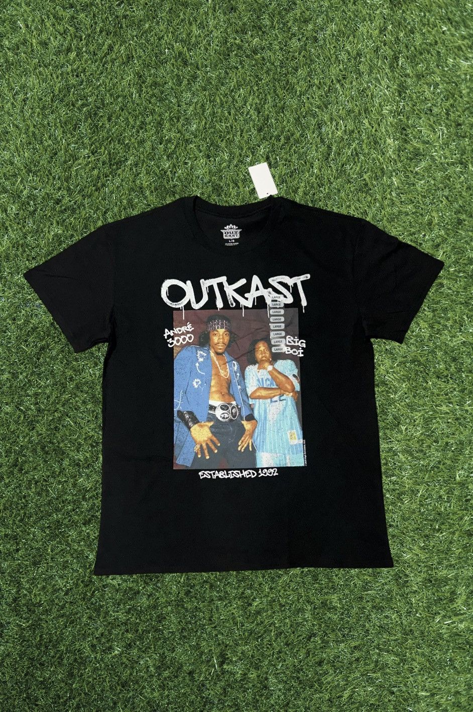 Outkast OutKast Vintage Black T-Shirt Size US L / EU 52-54 / 3 - 1 Thumbnail