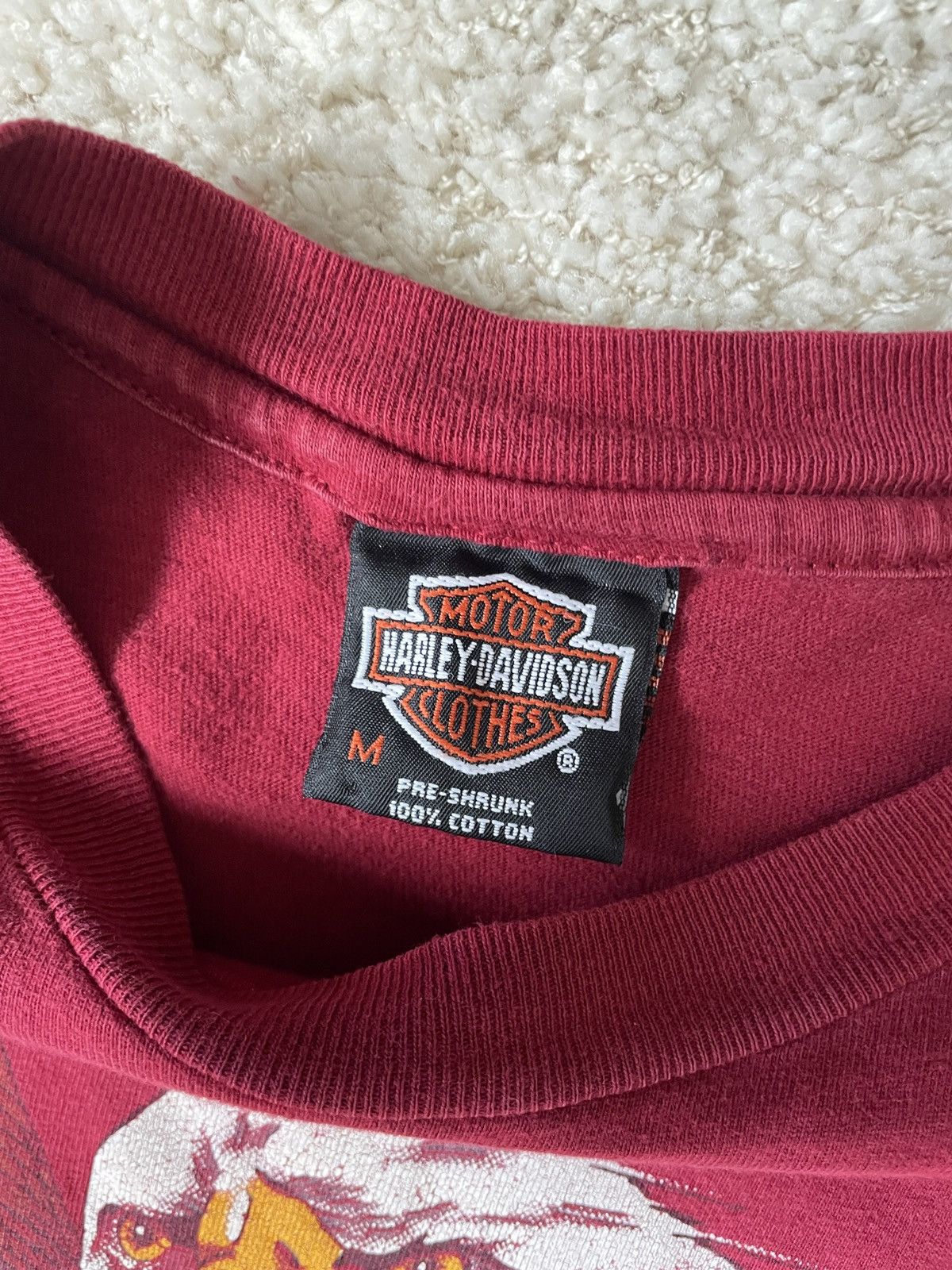 Harley Davidson Vintage Eagel AOP Tee Size US M / EU 48-50 / 2 - 4 Thumbnail