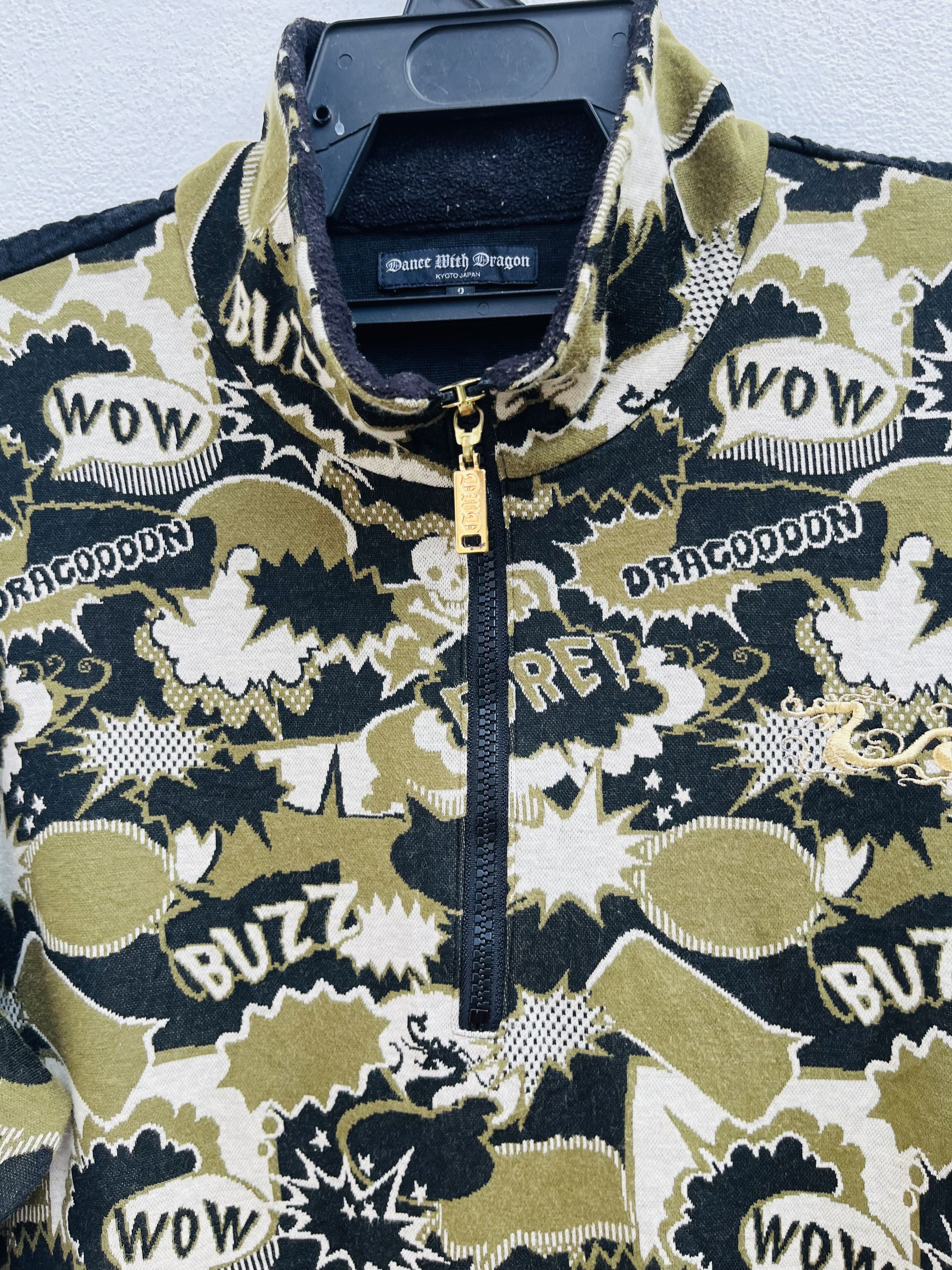 Japanese Brand × Vintage Vintage Dance With Dragon Japanese Designer Fashion Style Size US M / EU 48-50 / 2 - 6 Thumbnail
