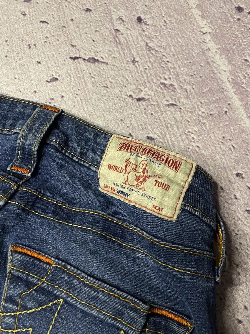 True Religion Women's skinny true religion jeans made in USA SIZE 27 Size 27" / US 4 / IT 40 - 4 Thumbnail