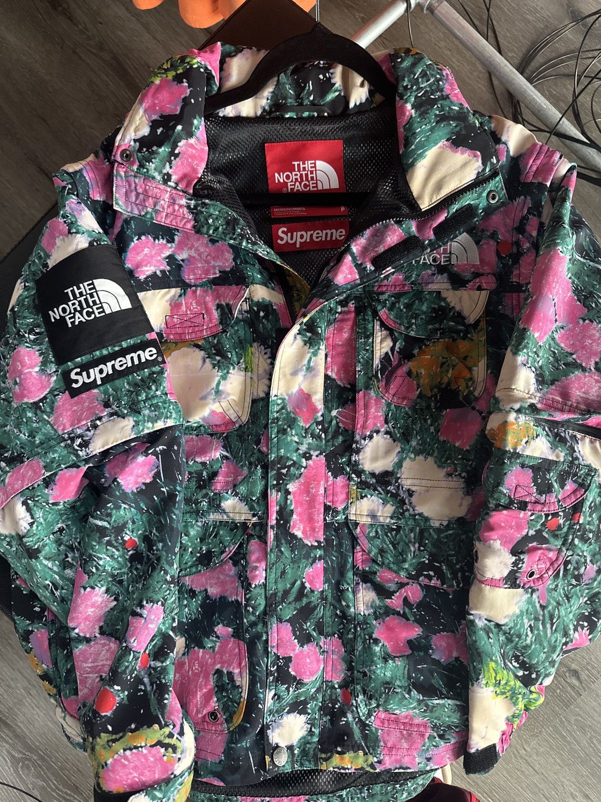 image of Supreme X North Face Trekking Convertible Jack in Green, Men's (Size Small)