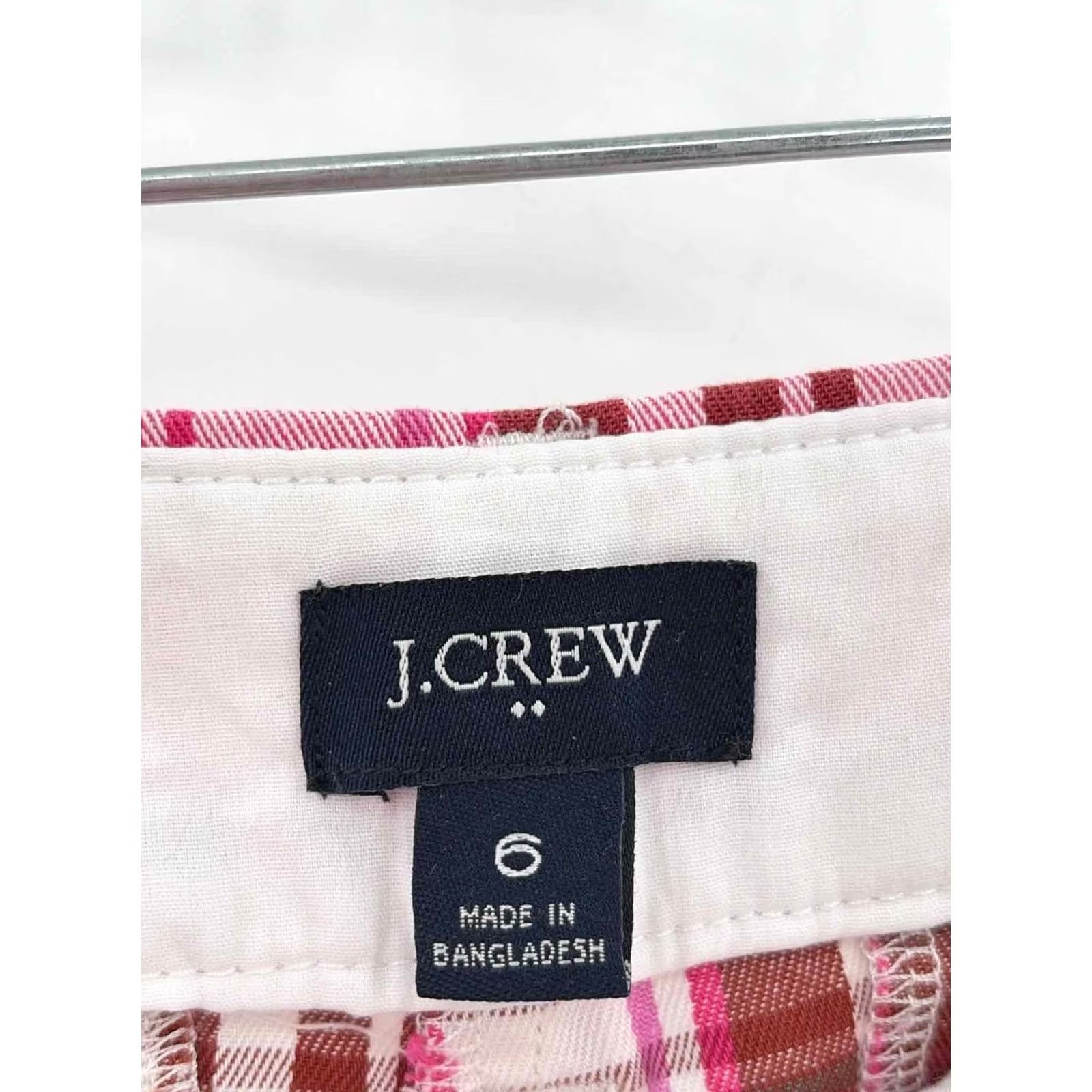 Pinko J Crew Printed Shorts Pink Size 6 Regular Pre-Owned Size 28" / US 6 / IT 42 - 3 Thumbnail