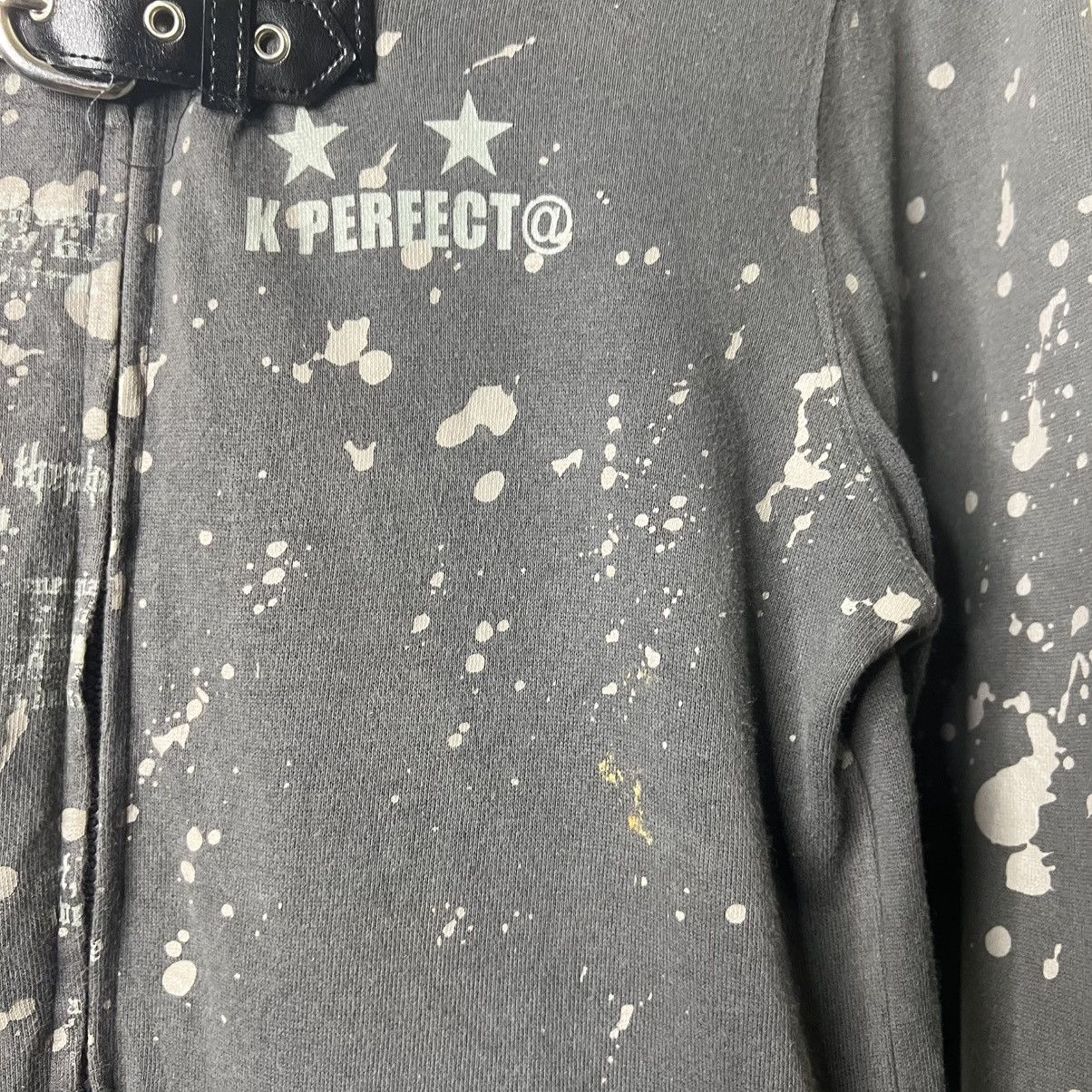 Japanese Brand NEO STANCE PUNK BUCKLE HOODIE ZIPER SWEATSHIRT Size US M / EU 48-50 / 2 - 4 Thumbnail