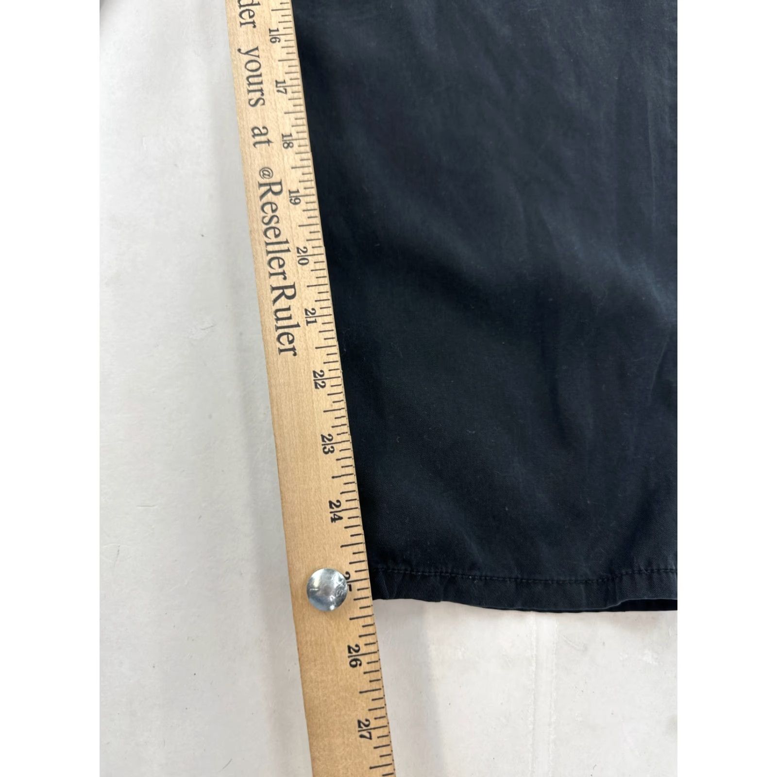 Gap Gap Pants Women Large Black Trouser Straight Leg Pocket Elastic Waist Drawstring Size 36" / US 14 / IT 50 - 7 Thumbnail