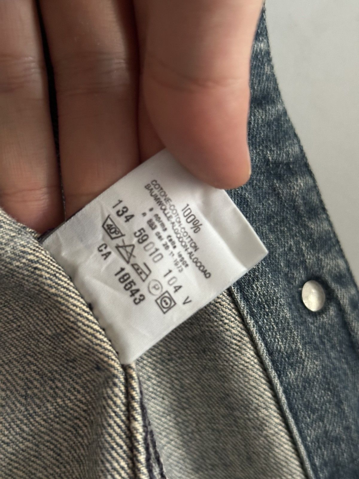 Helmut Lang 1998 Helmut Lang 3-Slash Pocket Denim Jacket Size US S / EU 44-46 / 1 - 8 Thumbnail