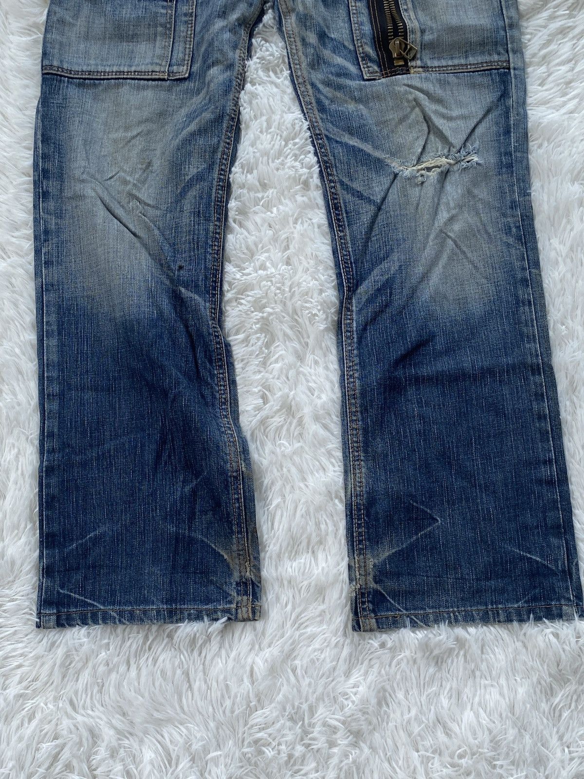 Edwin 💥Last Drop 💥Edwin Bushpant BlueTrip Pant Jeans Made in Japan Size US 31 - 5 Thumbnail