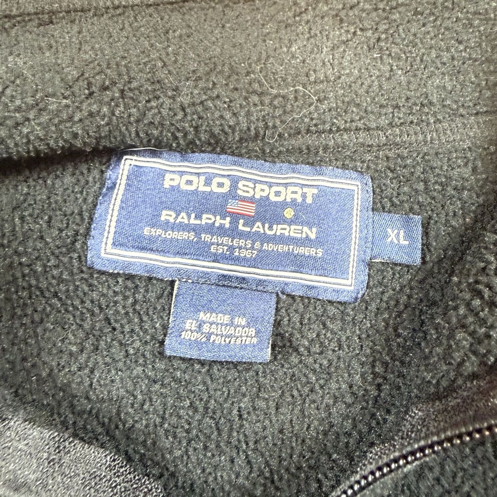 Ralph Lauren Ralph Lauren Sport Quarter Zip Fleece Sweater Mens XL Performance Red Size US XL / EU 56 / 4 - 4 Thumbnail