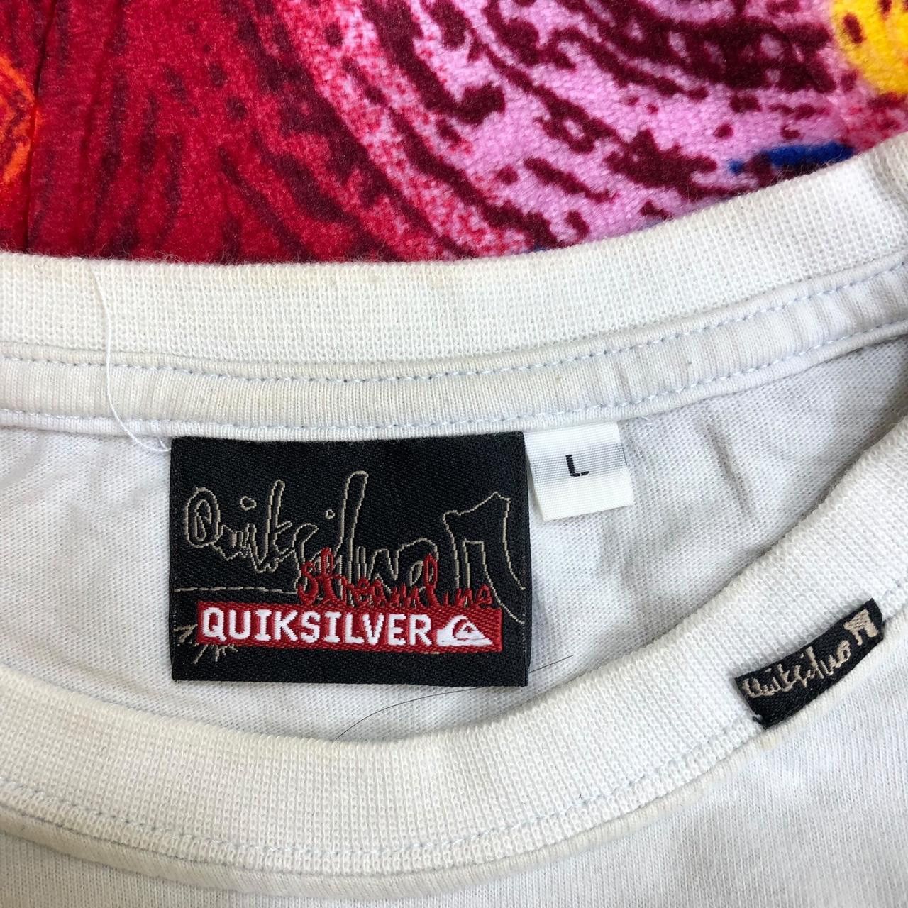 Quiksilver QUIKSILVER SURFING Old English Text Hawaii Tee Shirt Summer Size US L / EU 52-54 / 3 - 6 Thumbnail