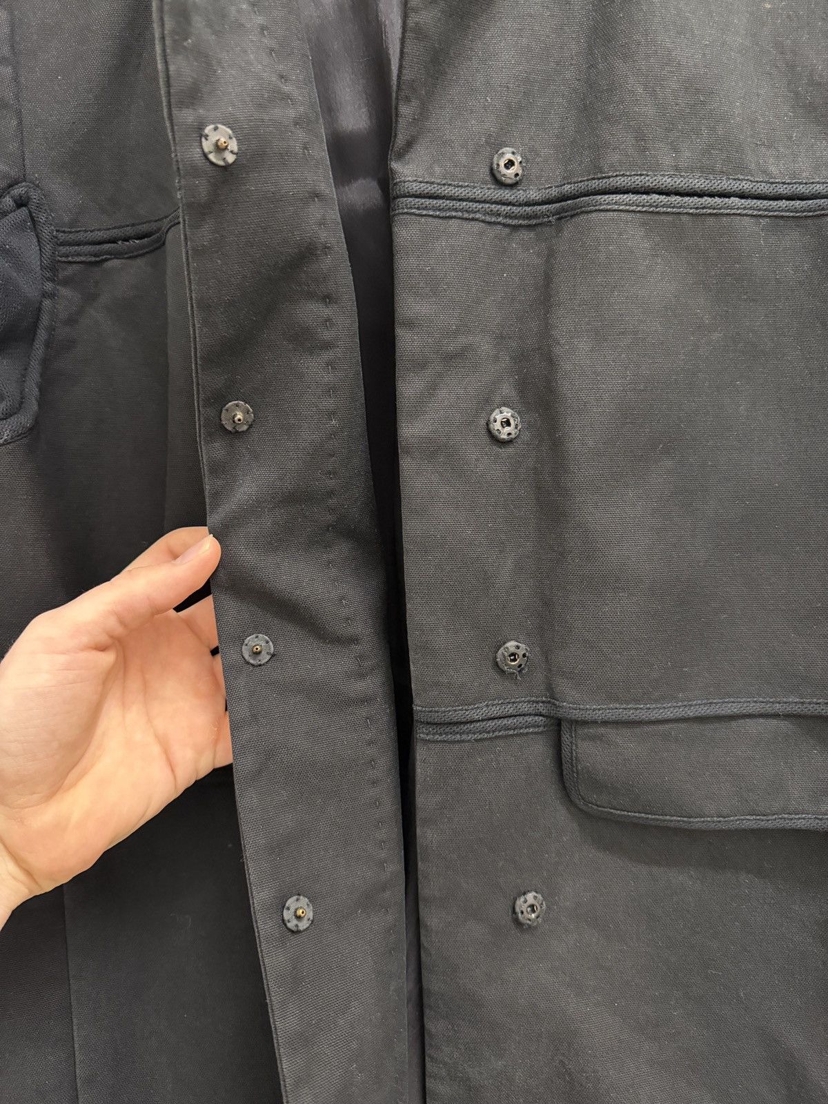 Helmut Lang Helmut Lang AW2002 Structured Coat Size L / US 10 / IT 46 - 16 Thumbnail