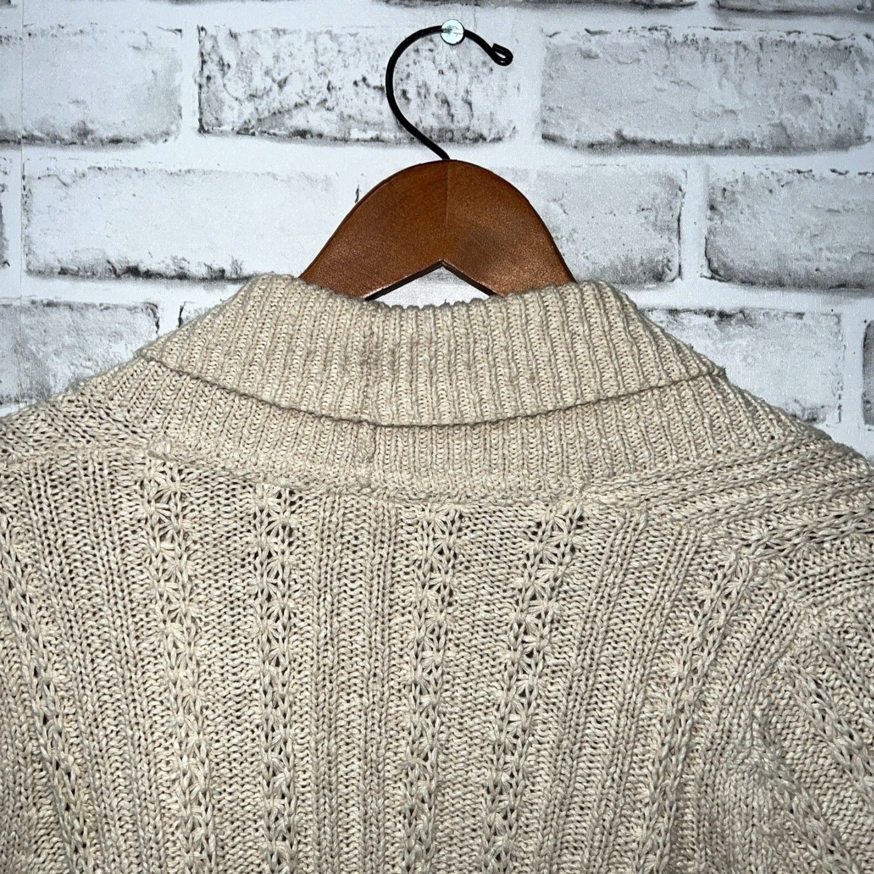 Anthropologie VINTAGE Anthropologie Beige Sweater Womens Size S Size S / US 4 / IT 40 - 5 Thumbnail