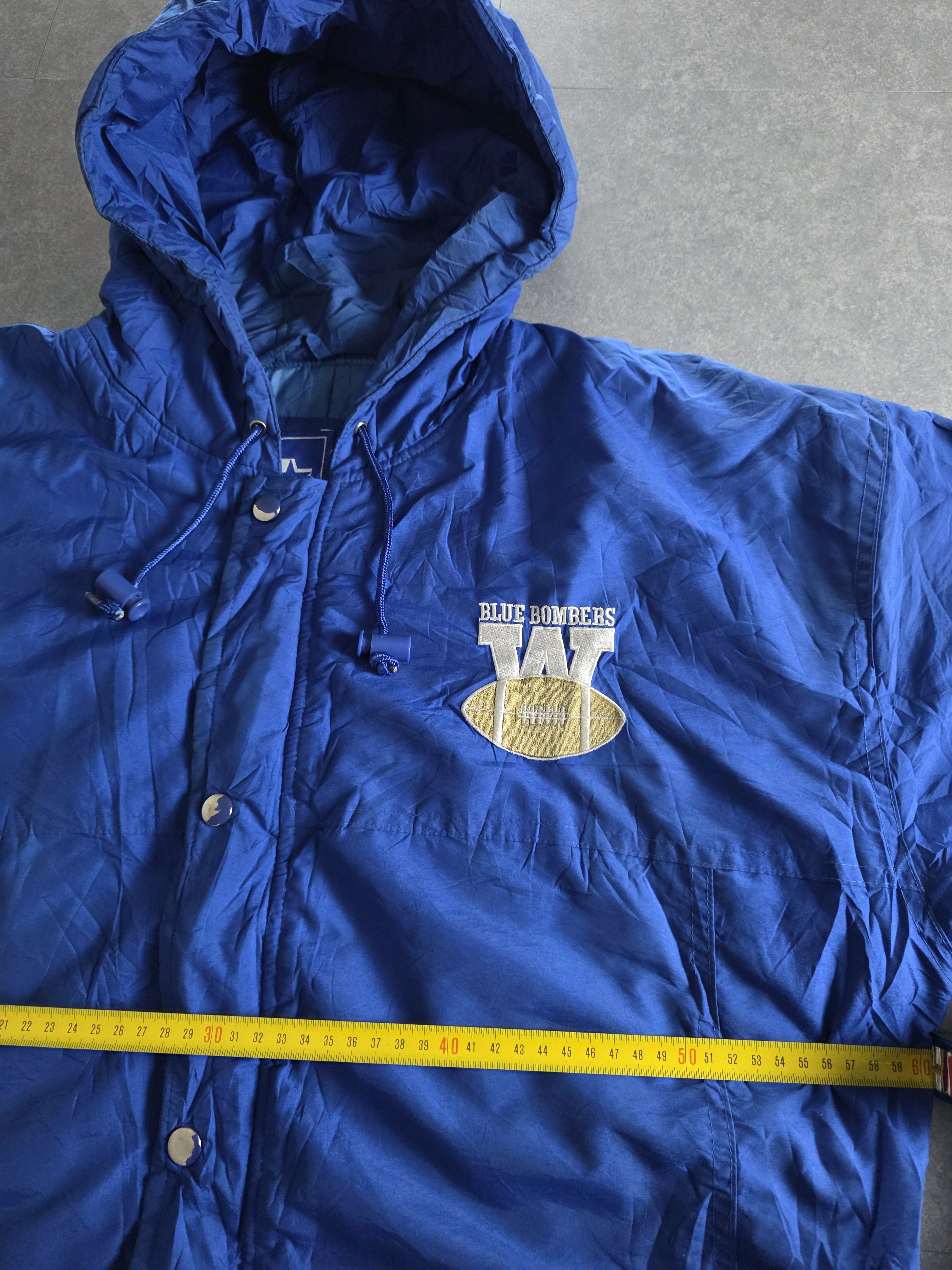 Starter Vintage Starter Winnipeg Blue Bombers CFL Jacket Anni 90 Size US S / EU 44-46 / 1 - 12 Thumbnail