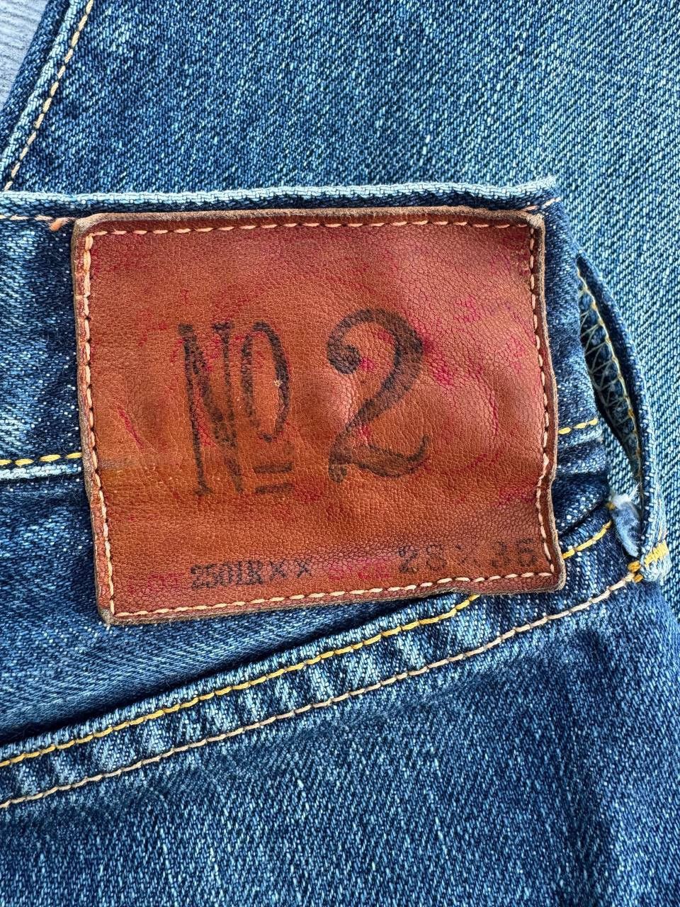 Evisu Vintage Archive Evis No 2 lot 2501RXX made jn Japan jeans Size US 28 / EU 44 - 17 Thumbnail