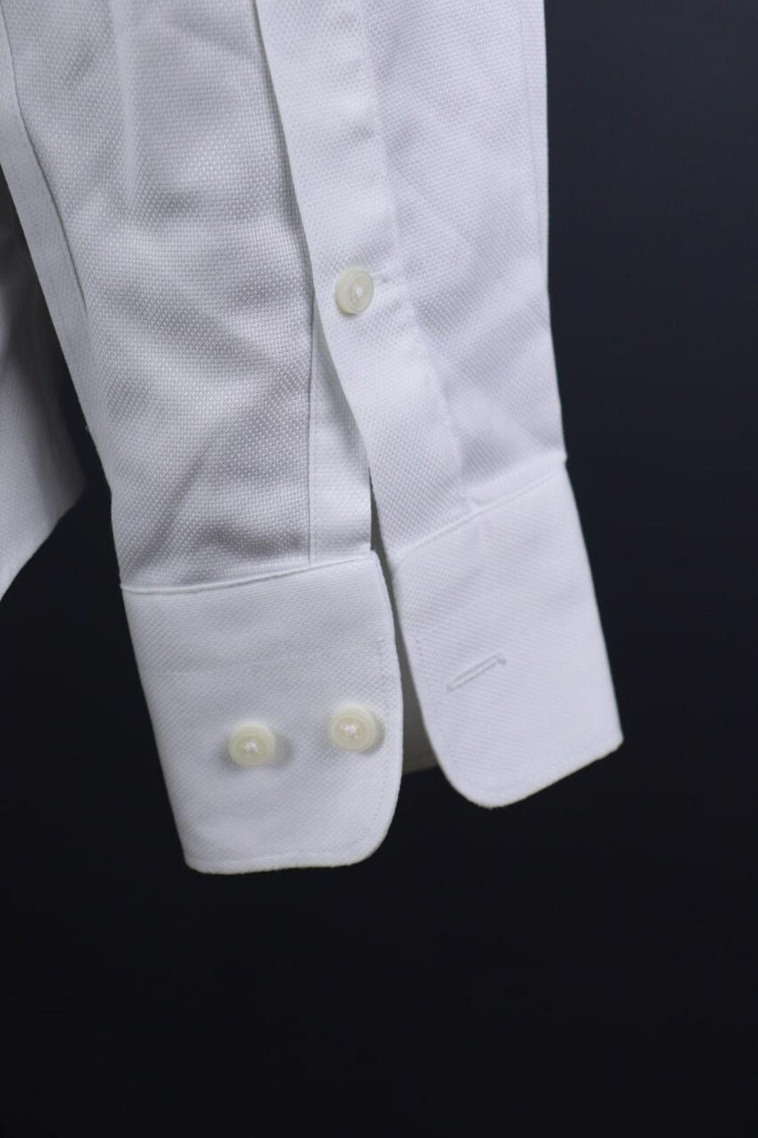 Suitsupply SuitSupply Traveller White Button Down Shirt Size 38 / 15 Size US M / EU 48-50 / 2 - 9 Thumbnail