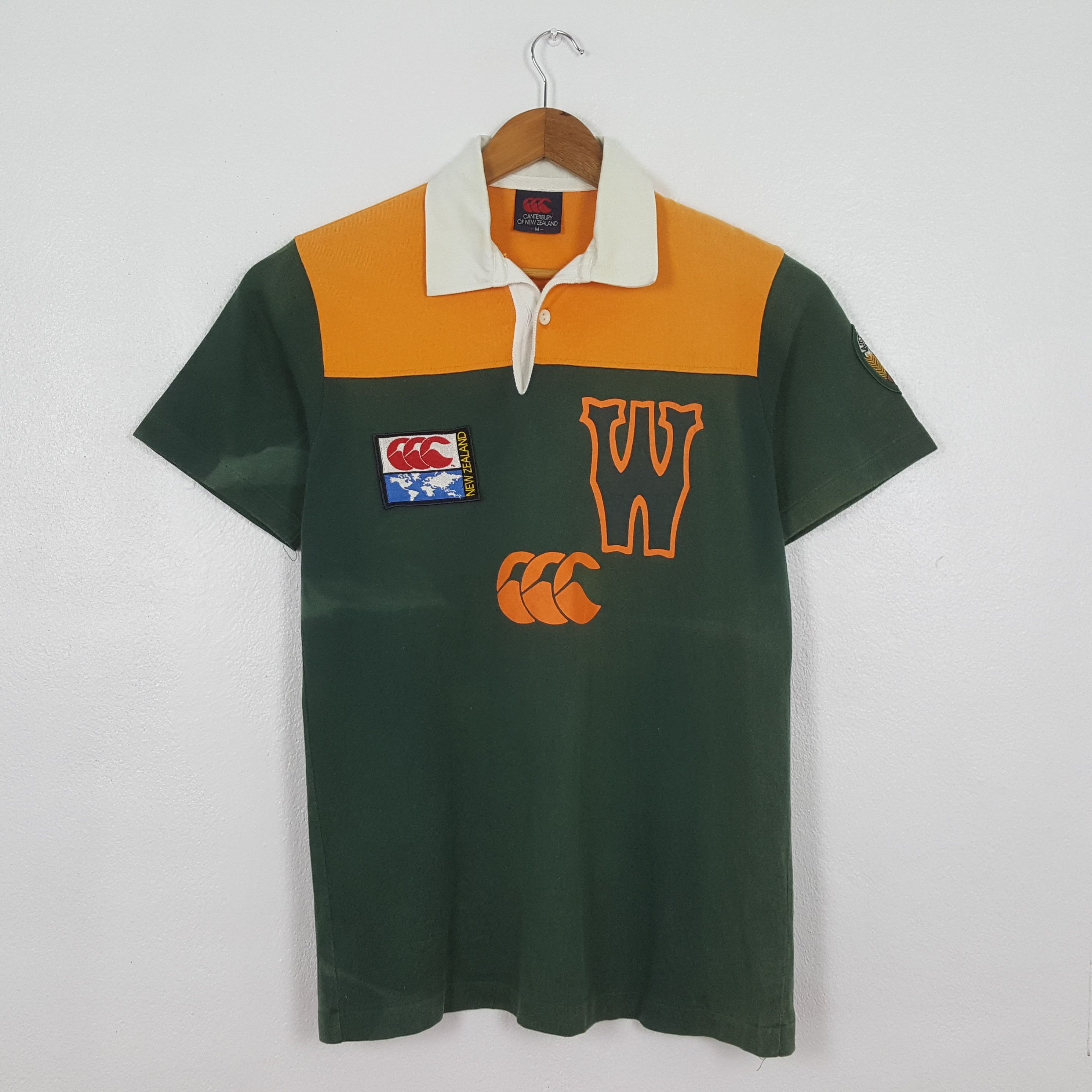 Canterbury of New Zealand Vintage Wallabies Canterbury Australia Rugby Shirt C319N69 Size US M / EU 48-50 / 2 - 3 Thumbnail