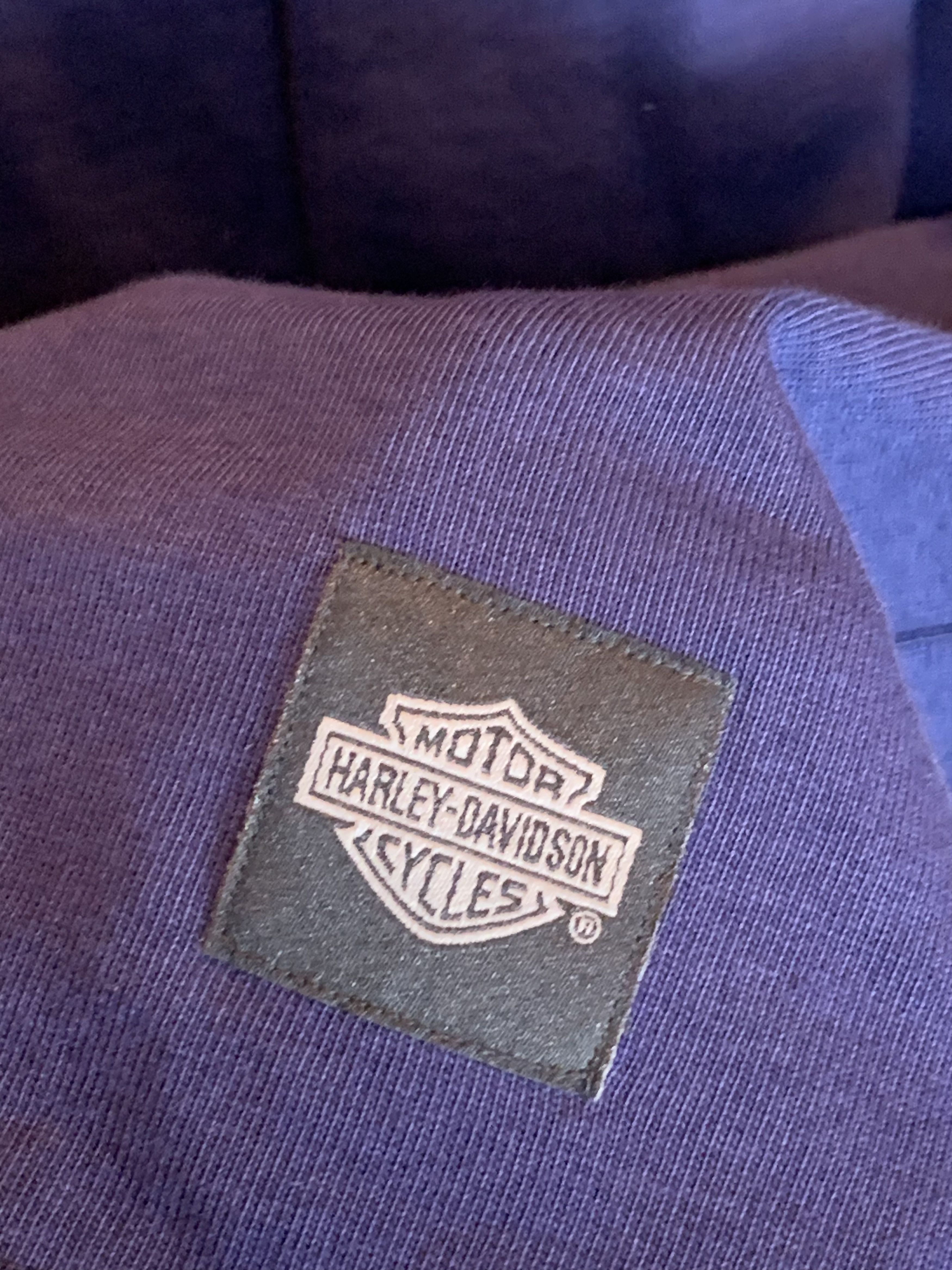 Harley Davidson *RARE* Harley Davidson Biker Embroidered Baseball Jersey - L Size US L / EU 52-54 / 3 - 7 Thumbnail