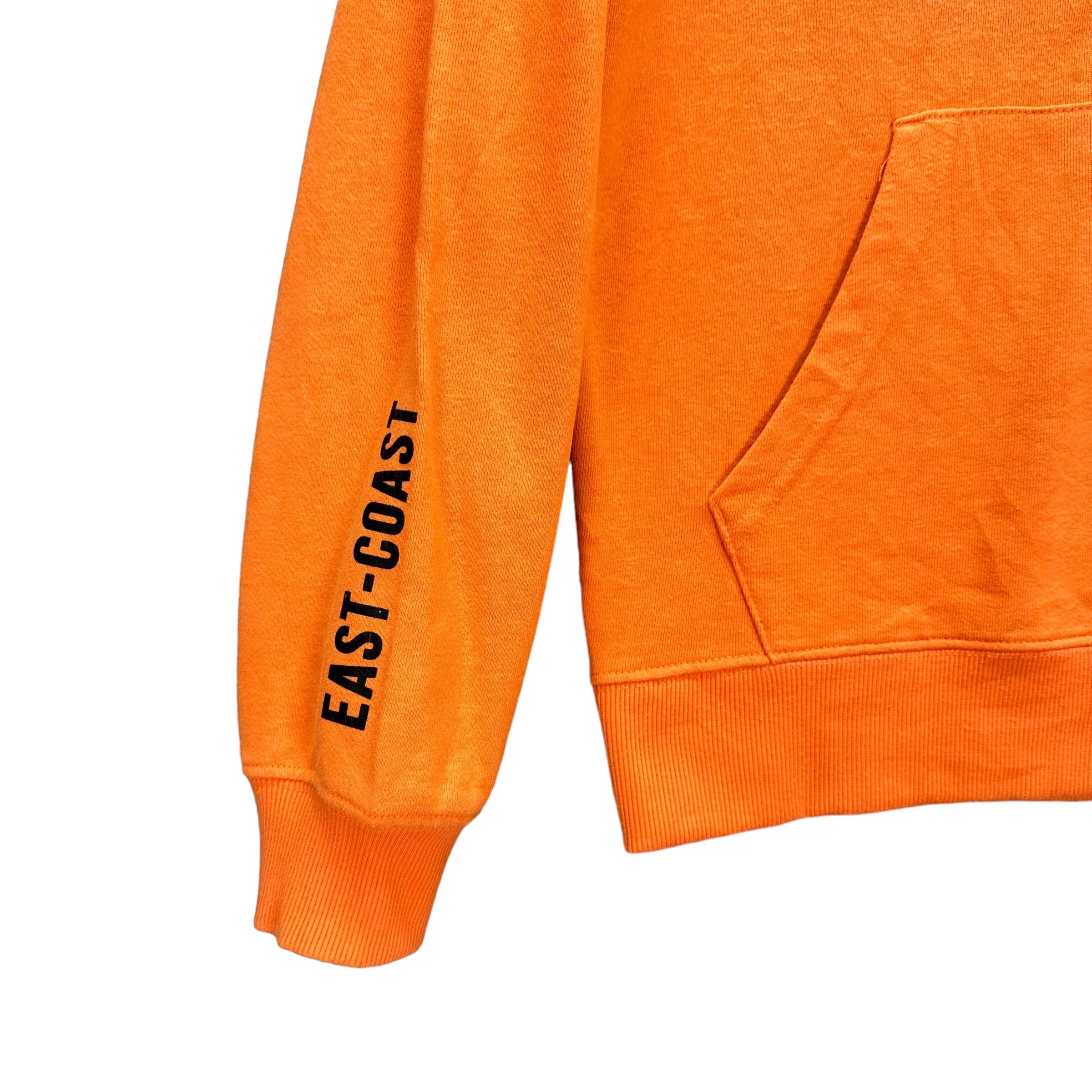 Japanese Brand WEGO NYC BROOKLYN EAST COAST PULLOVER ORANGE HOODIE #9096-56 Size US S / EU 44-46 / 1 - 4 Thumbnail