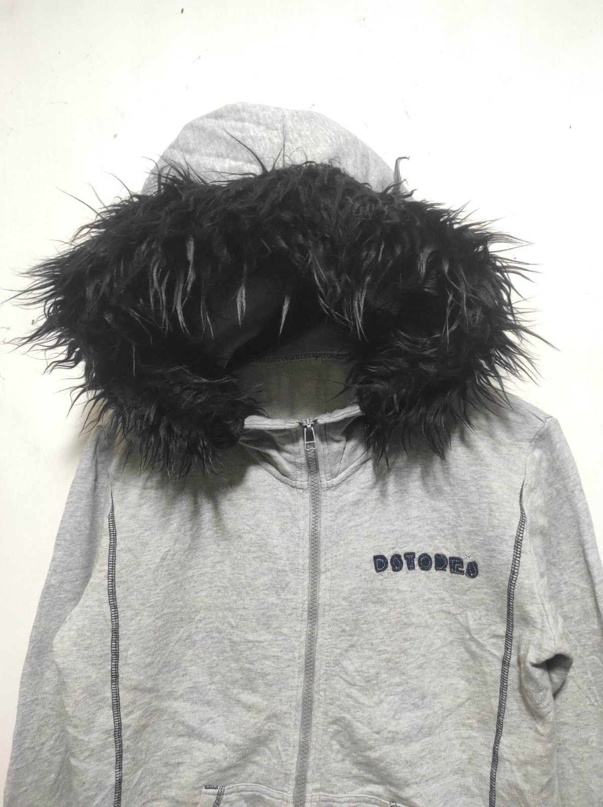Japanese Brand Drug Store's zip fur hoodie Size US S / EU 44-46 / 1 - 4 Thumbnail