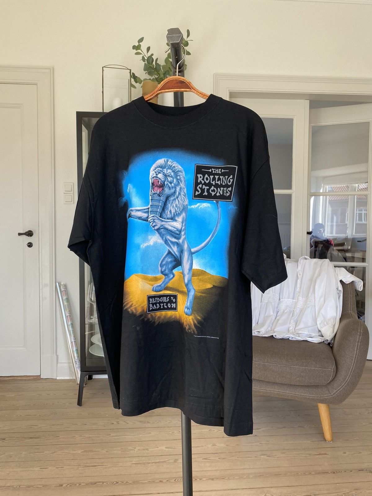 The Rolling Stones × Vintage Vintage The Rolling Stones Bridges to Babylon tour tee 1998 Size US L / EU 52-54 / 3 - 1 Thumbnail