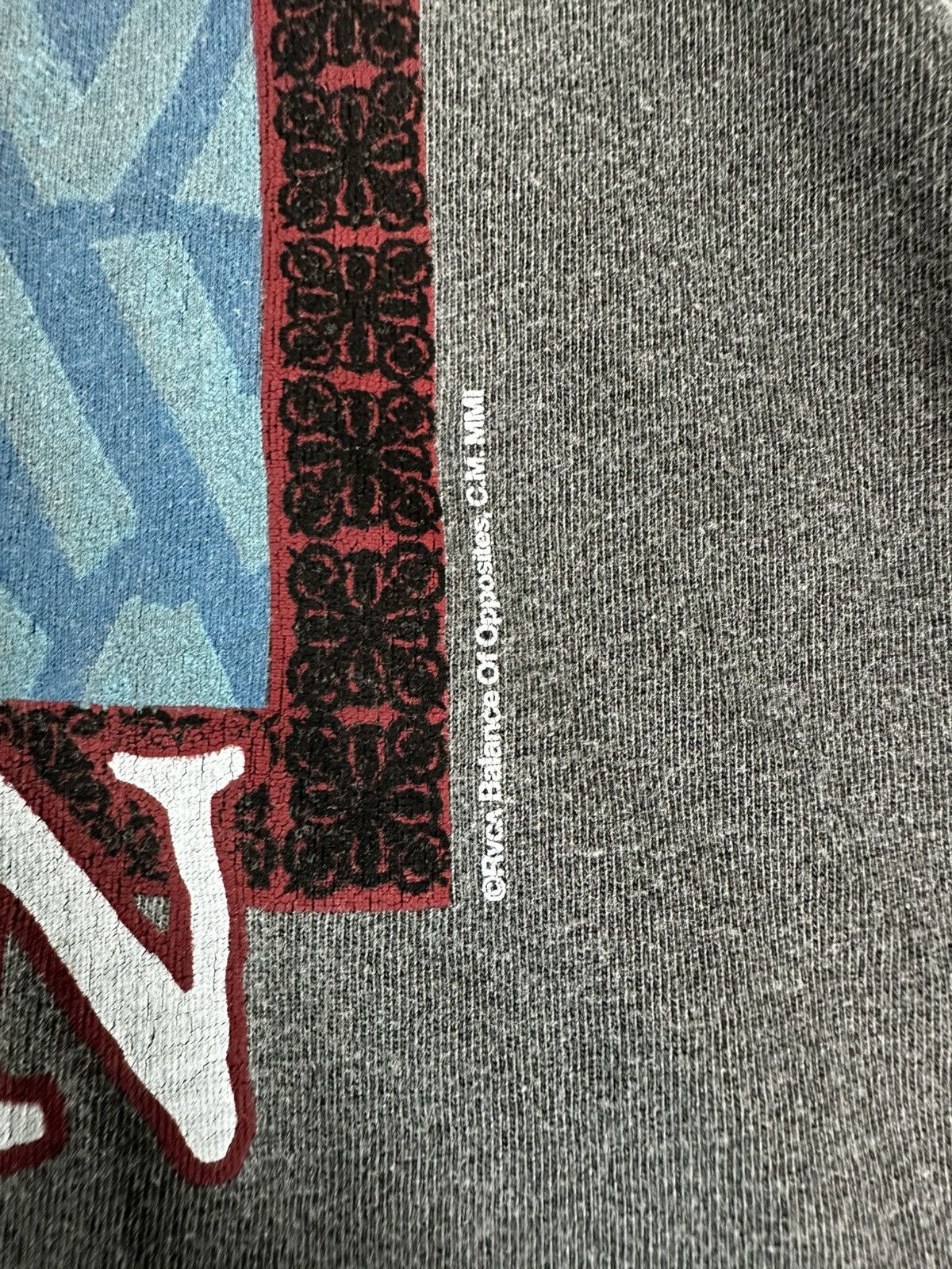 RVCA RVCA Evan Mock Hawaiian Power Tee Washed Gray L Size US L / EU 52-54 / 3 - 3 Thumbnail