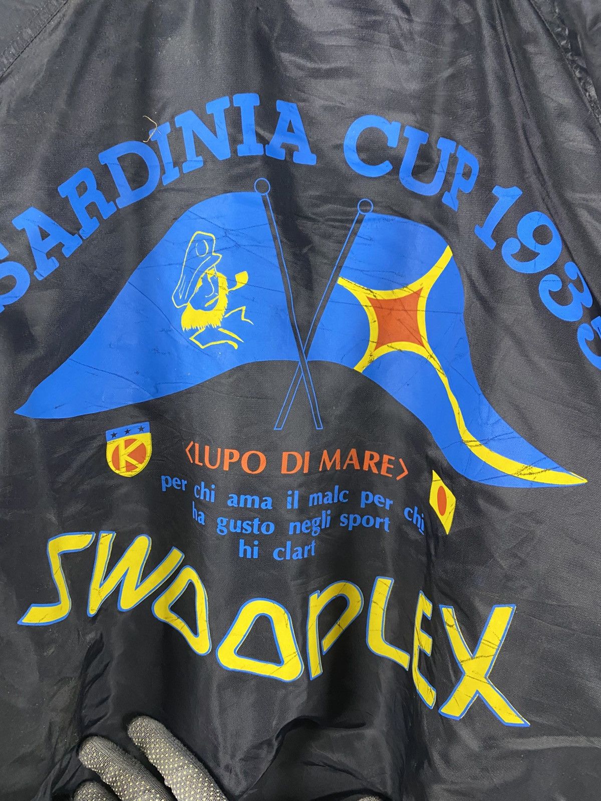Vintage Vintage Swooplex Sardinia Cup 1993 Retro Sailing Graphic Size US L / EU 52-54 / 3 - 11 Thumbnail