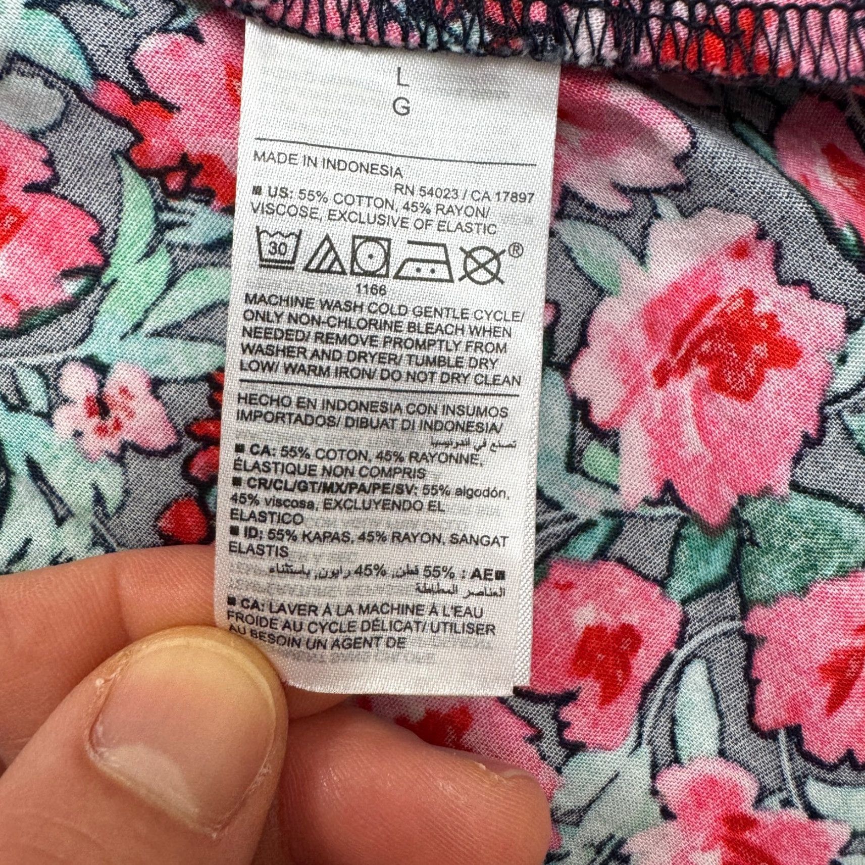 Old Navy Old Navy Smocked Aline Mini Dress Womens L Pink Floral Elastic Summer NWT Size L / US 10 / IT 46 - 7 Thumbnail