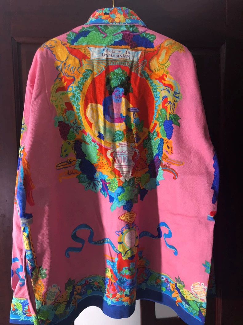 Versace Versace Baroque shirt coat Size M / US 6-8 / IT 42-44 - 2 Thumbnail