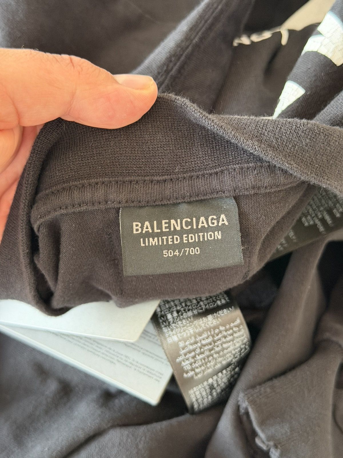 Balenciaga BALENCIAGA DEMNA ARCHIVE LIMITED EDITION MUSIC T SHIRT BAND Size US M / EU 48-50 / 2 - 16 Thumbnail