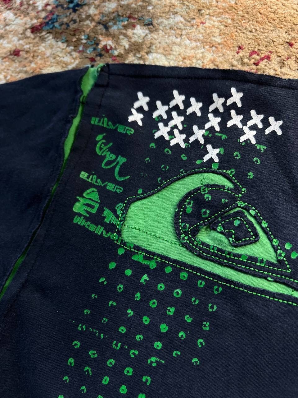 Quiksilver × Vintage 🫐 90’s QUIKSILVER RETRO BIG LOGO TEE Y2K Size US XL / EU 56 / 4 - 6 Thumbnail