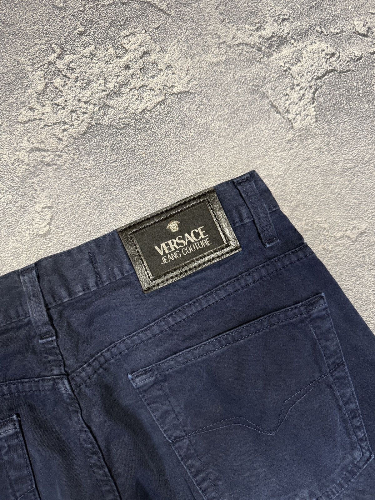 Jean × Versace Jeans Couture × Vintage Classic Dark Blue Versace Jeans Couture Pants 32 Size Size US 32 / EU 48 - 6 Thumbnail