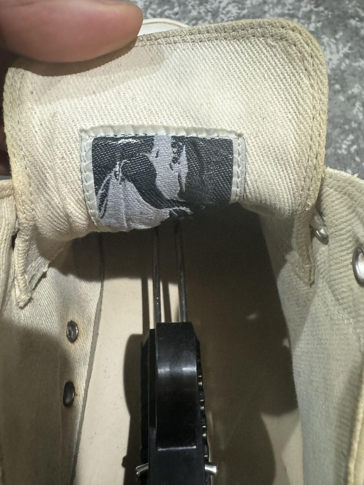 Rick Owens × Rick Owens Drkshdw Rick Owen DRKSHDW Low Top Ramone Size US 11 / EU 44 - 5 Thumbnail