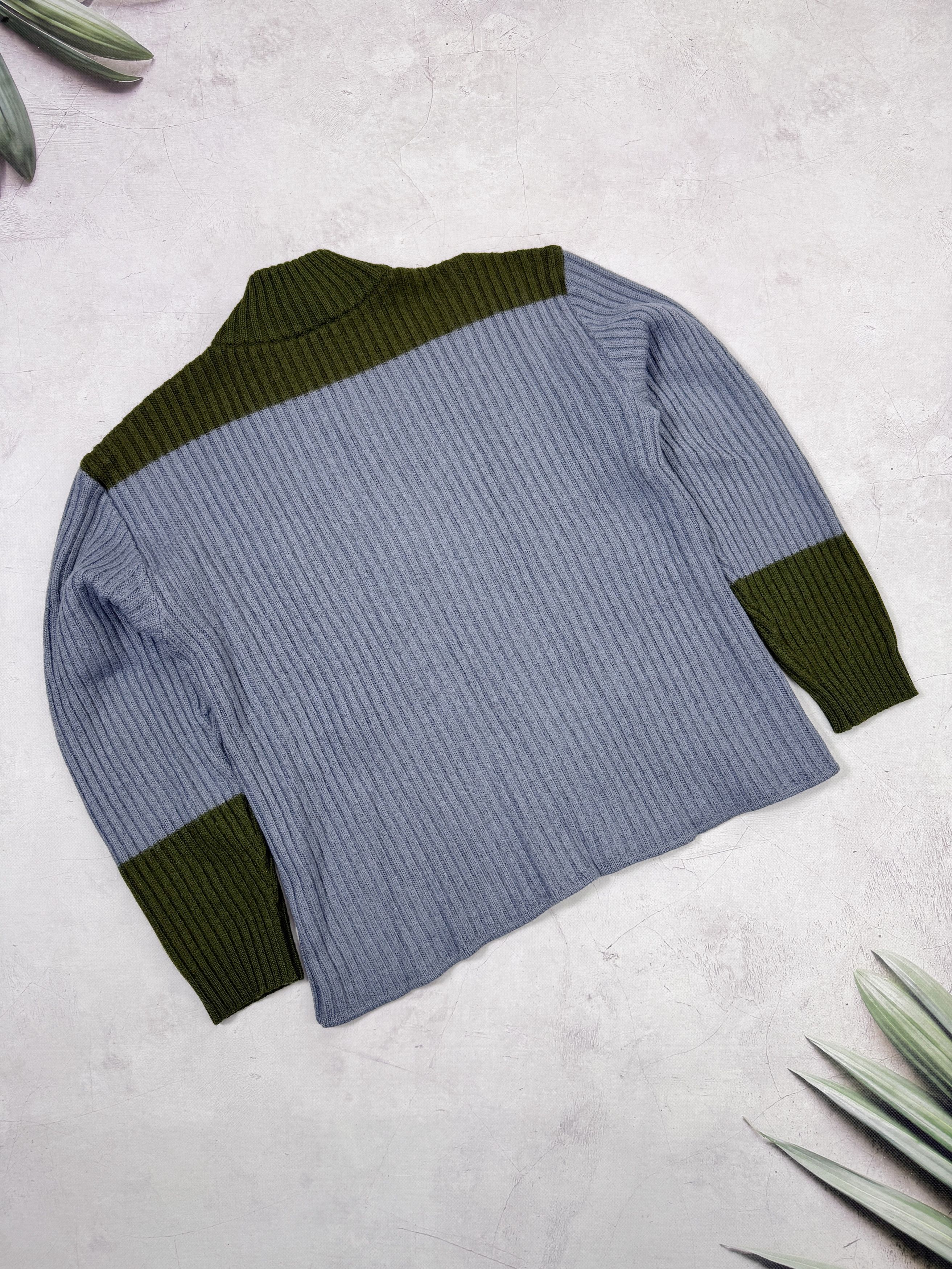 Versace Jeans Couture Vintage Versace Jeans Couture Sweater Pullover 1/4 zip Size XL / US 12-14 / IT 48-50 - 20 Thumbnail