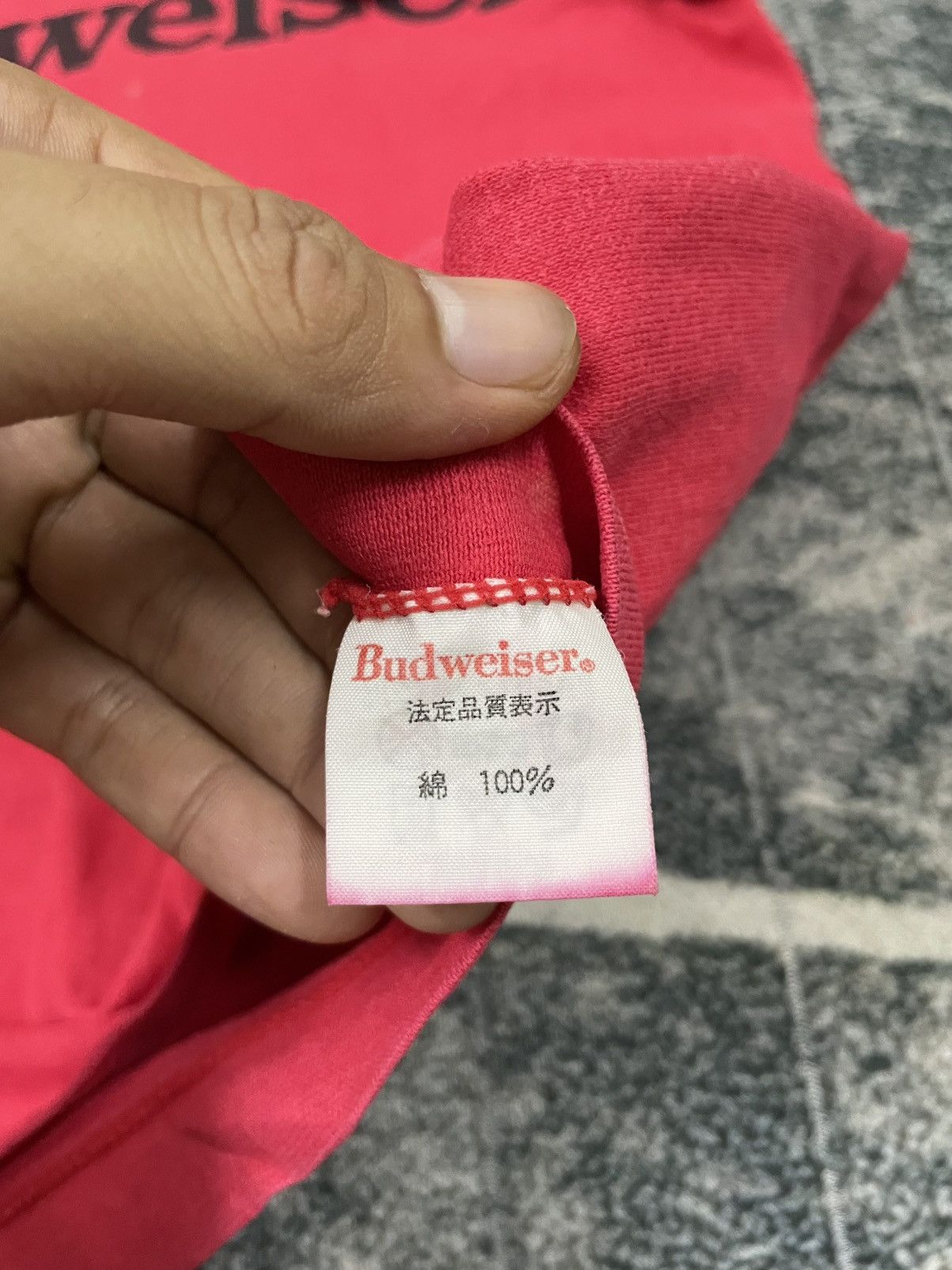 Budweiser VINTAGE BUDWIEISER TEE Size US L / EU 52-54 / 3 - 6 Thumbnail
