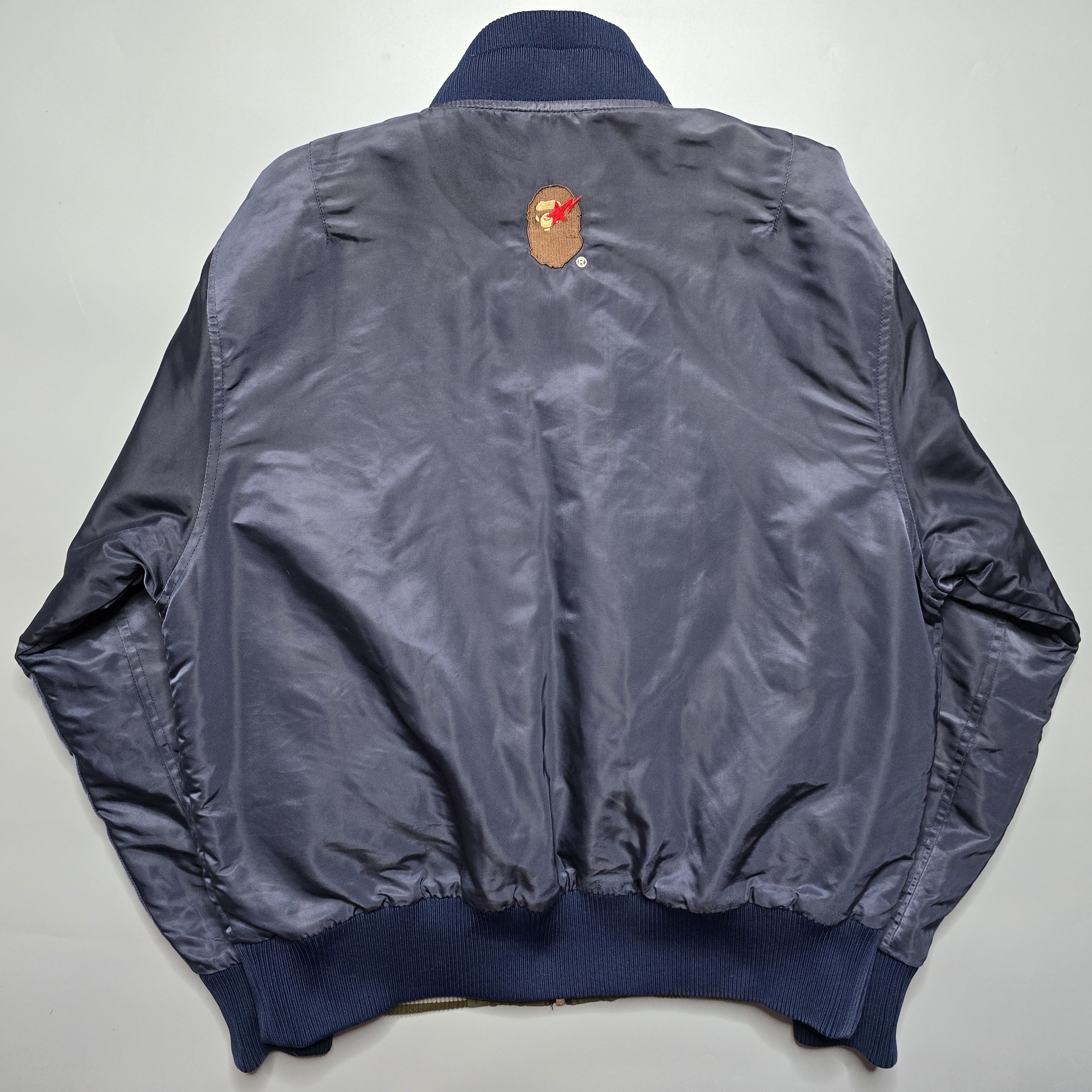 Bape Bapesta Quilted Reversible Jacket (2005) Size US M / EU 48-50 / 2 - 5 Thumbnail