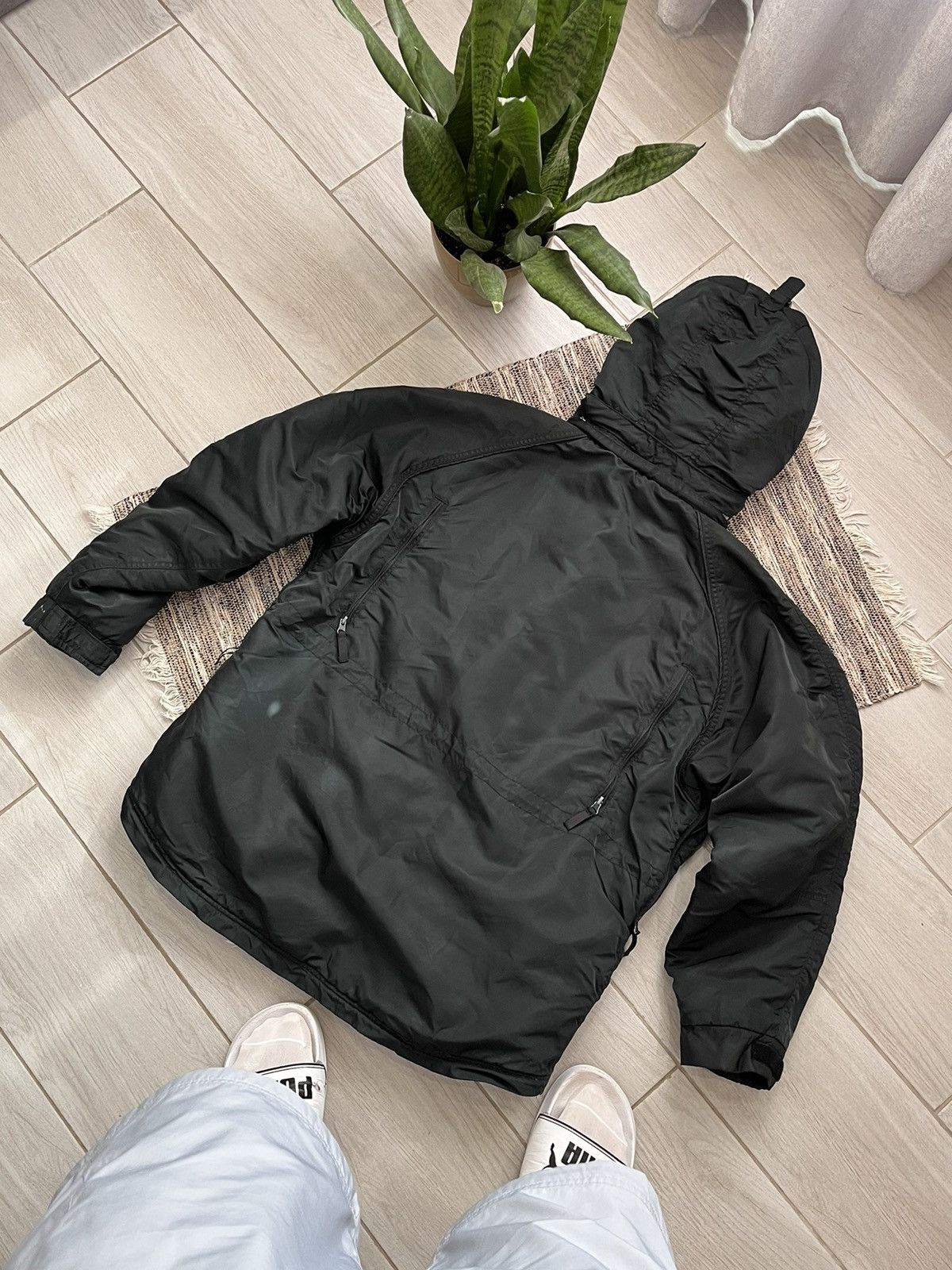 Schott × Vintage Vintage Schott NYC Ski Jacket workwear black minimalistic Size US XL / EU 56 / 4 - 3 Thumbnail