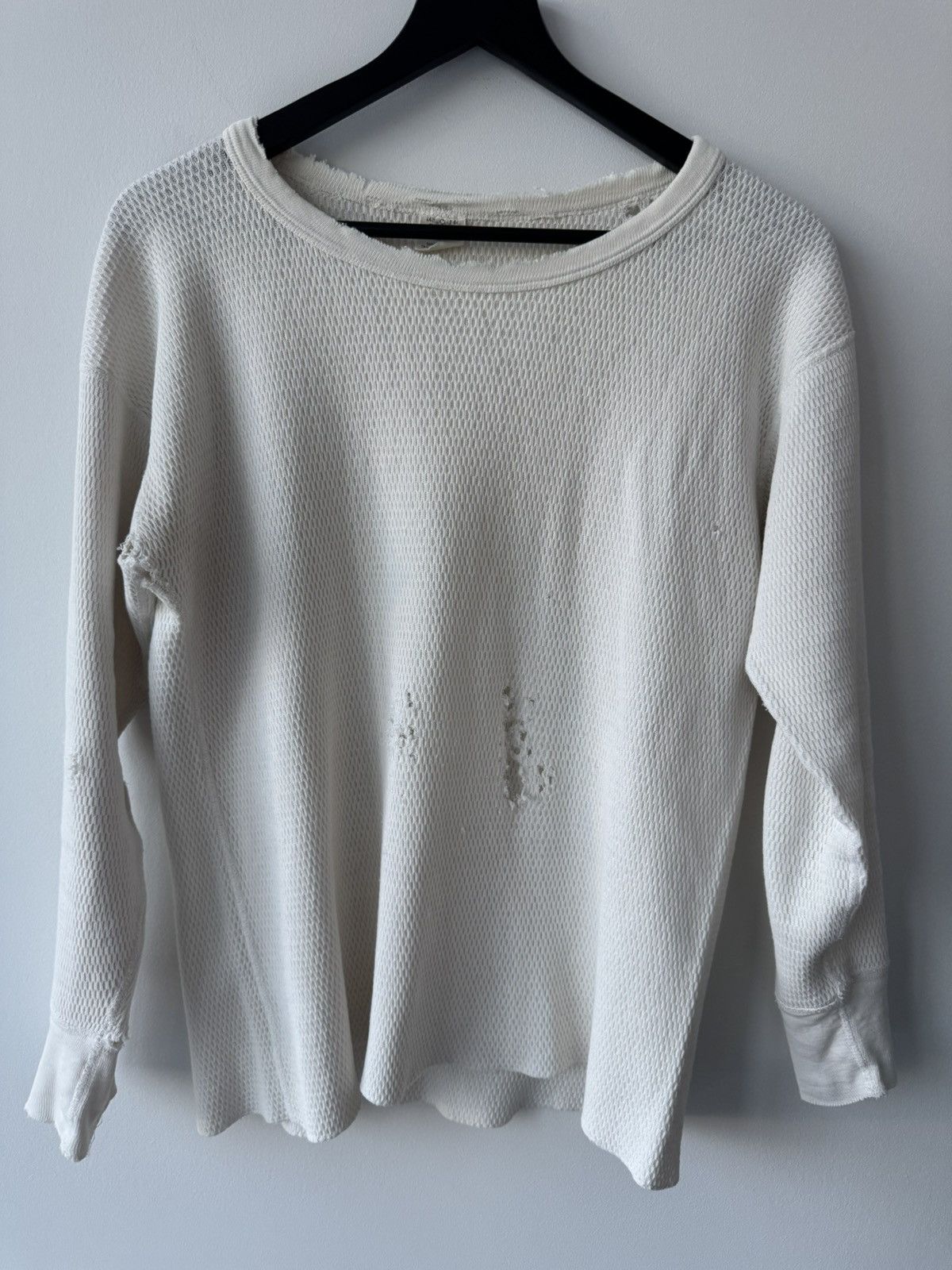 Vintage 1970sVINTAGE THRASHED THERMAL FADED Size US XL / EU 56 / 4 - 1 Thumbnail