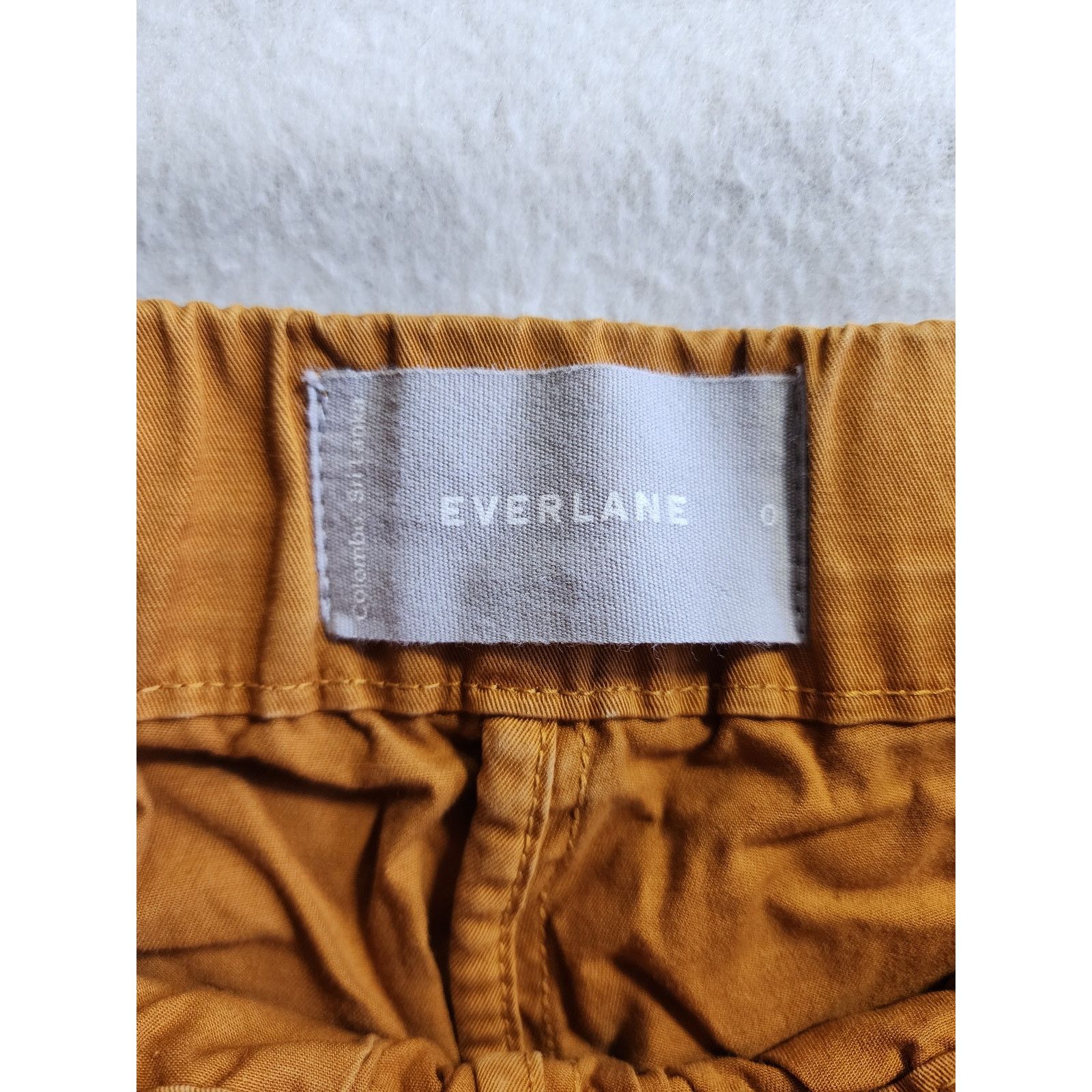 Everlane Everlane Easy Pant Ochre Dark Yellow Wide Leg Size 0 Stretch Size 25" / US 0 / IT 36 - 3 Thumbnail