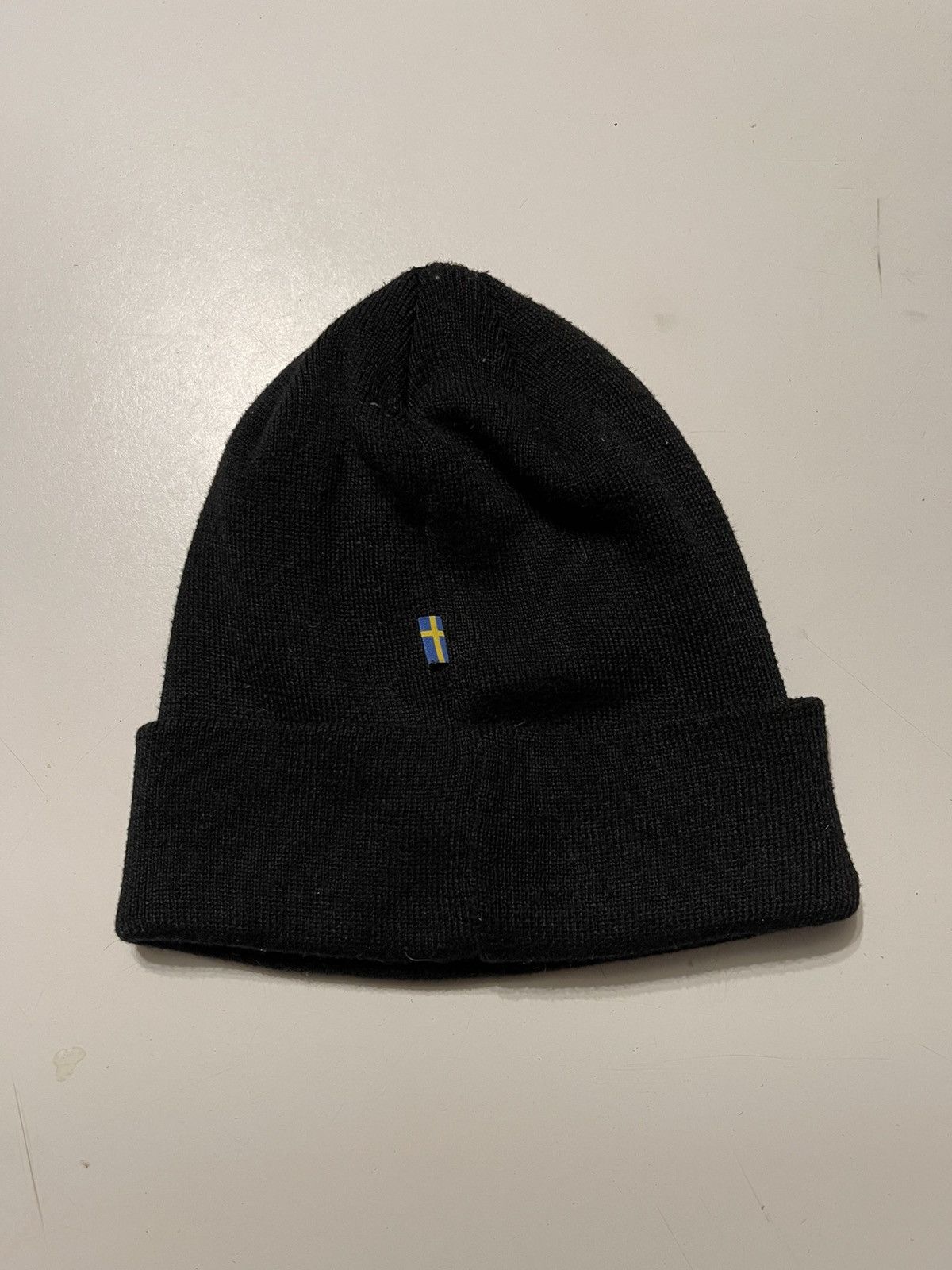 Fjallraven Fjallraven Vardag Classic Beanie Black Knit Hat Winter Cap Size ONE SIZE - 4 Thumbnail