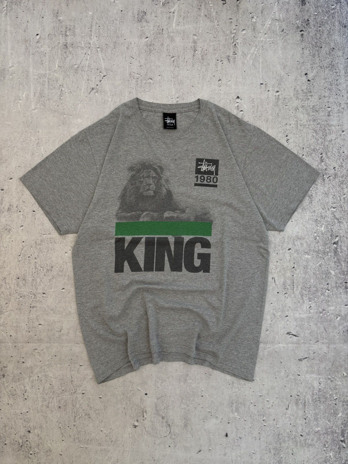 Stussy Lion T Shirt | Grailed