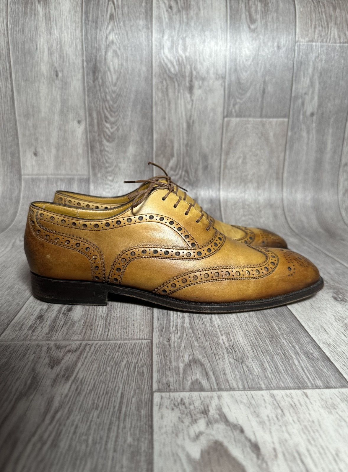 Hugo Boss Hugo Boss Selection Oxford Casual Leather Shoes 8,5 Size US 8.5 / EU 41-42 - 2 Thumbnail